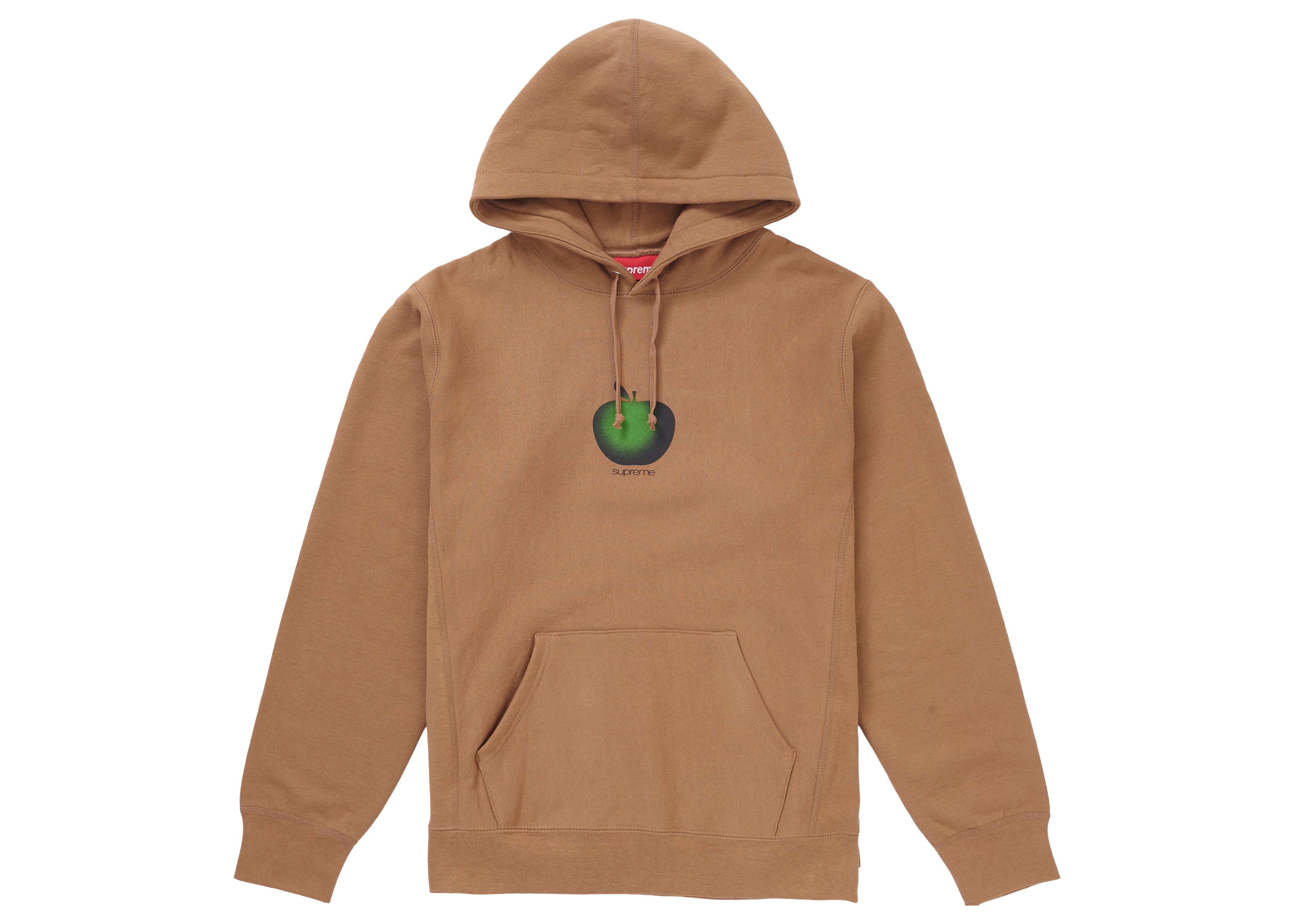 supreme apple hooded