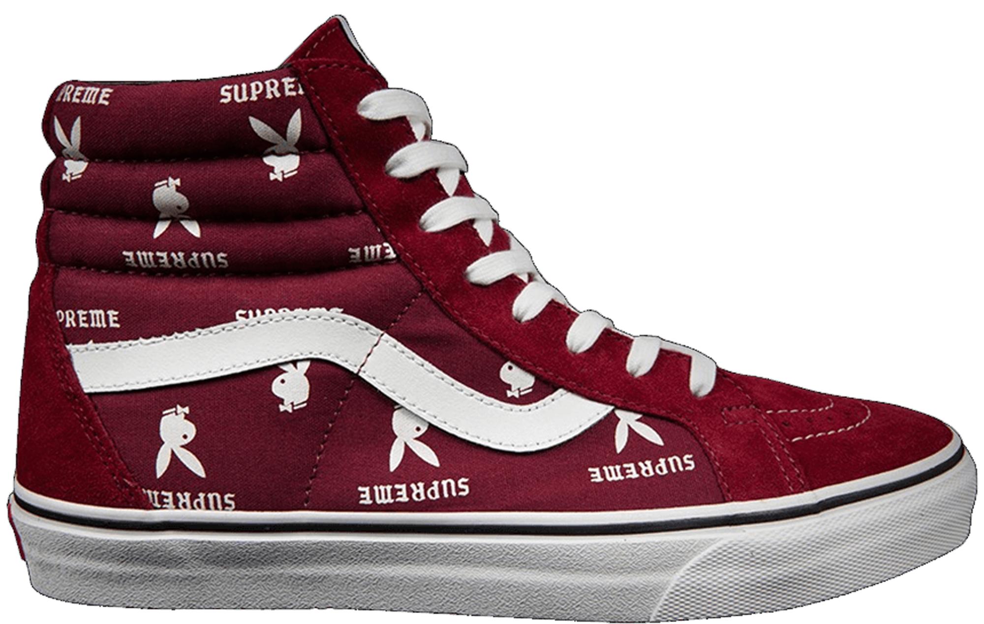 supreme x playboy vans