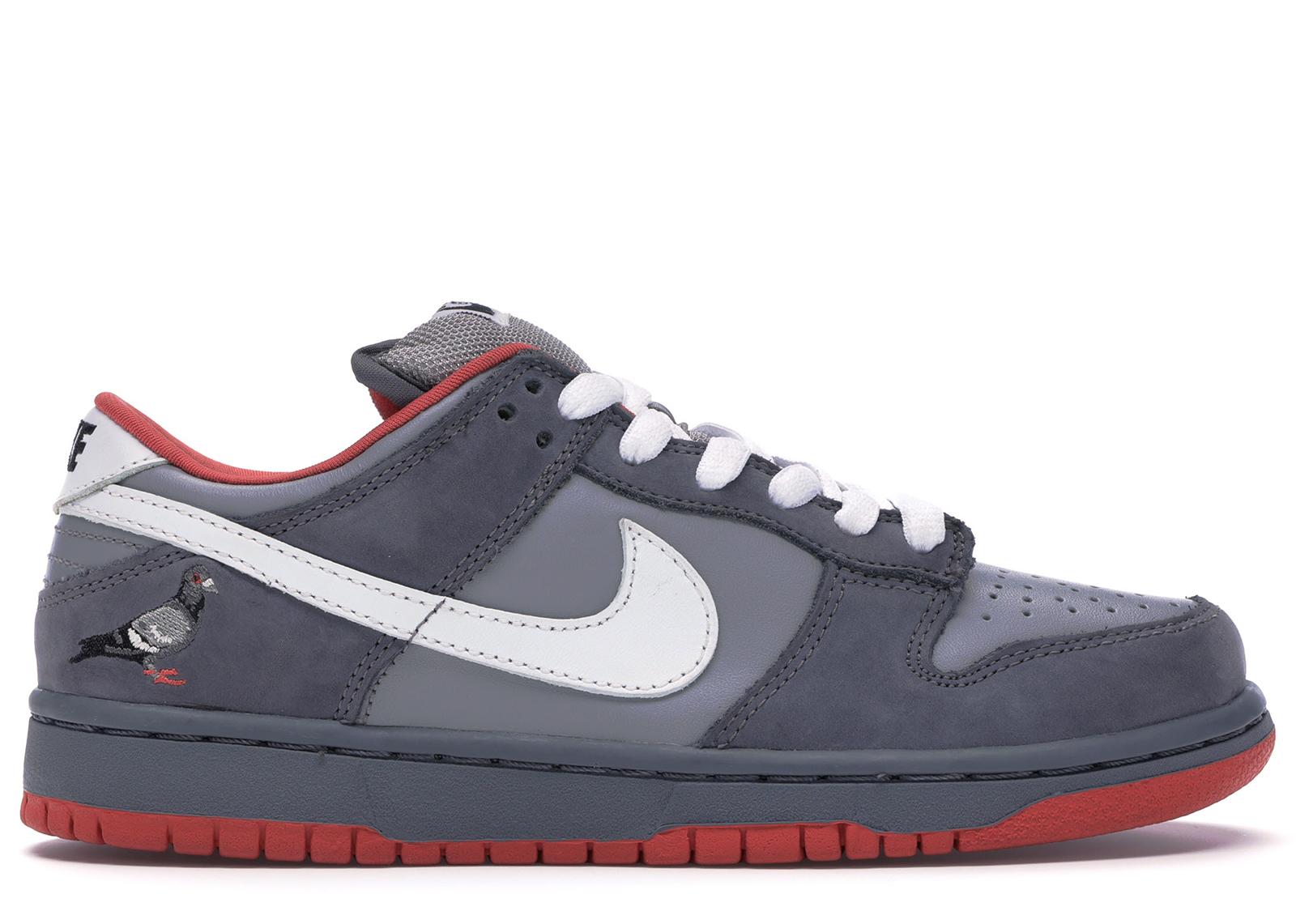 nike shoes with pigeon