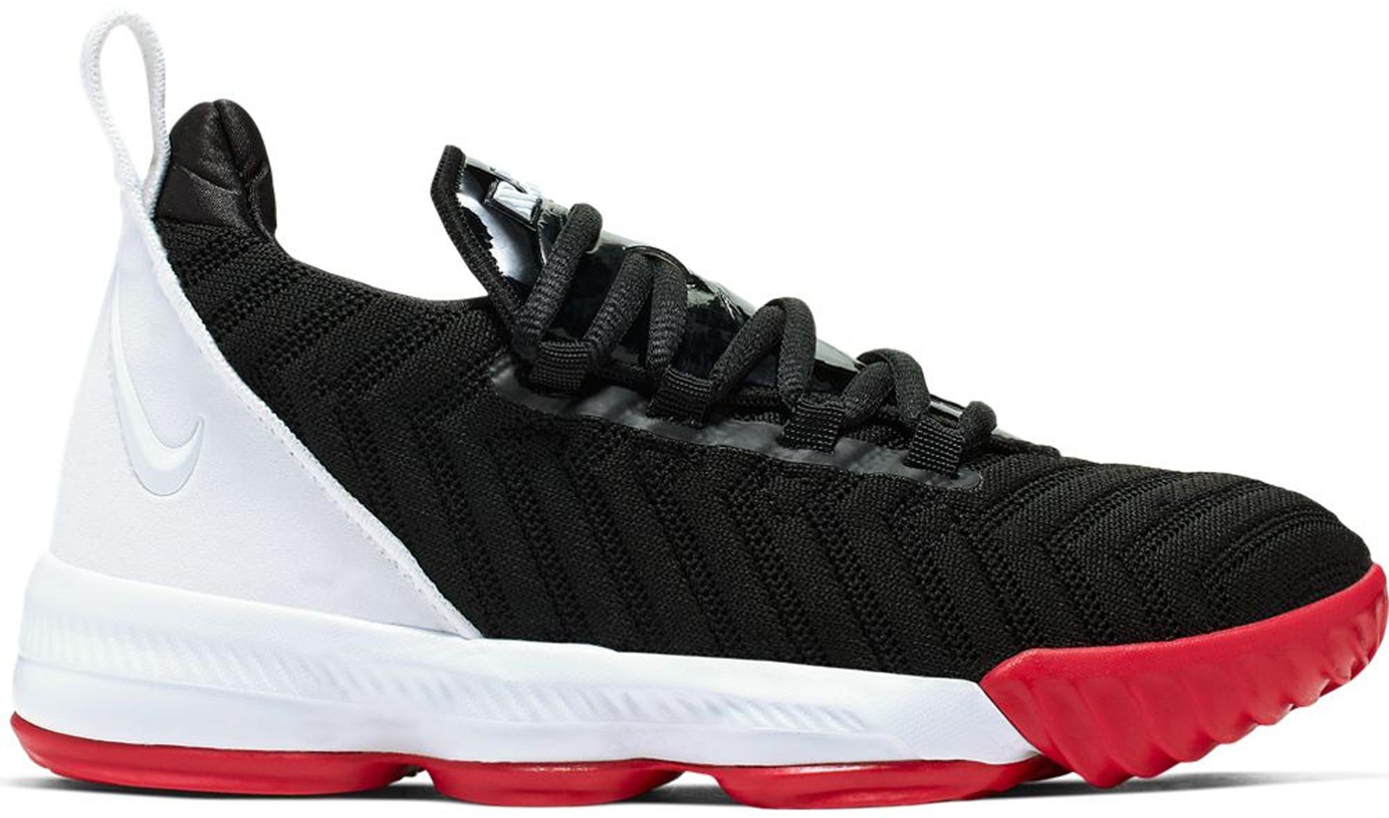 lebron 16 red and white