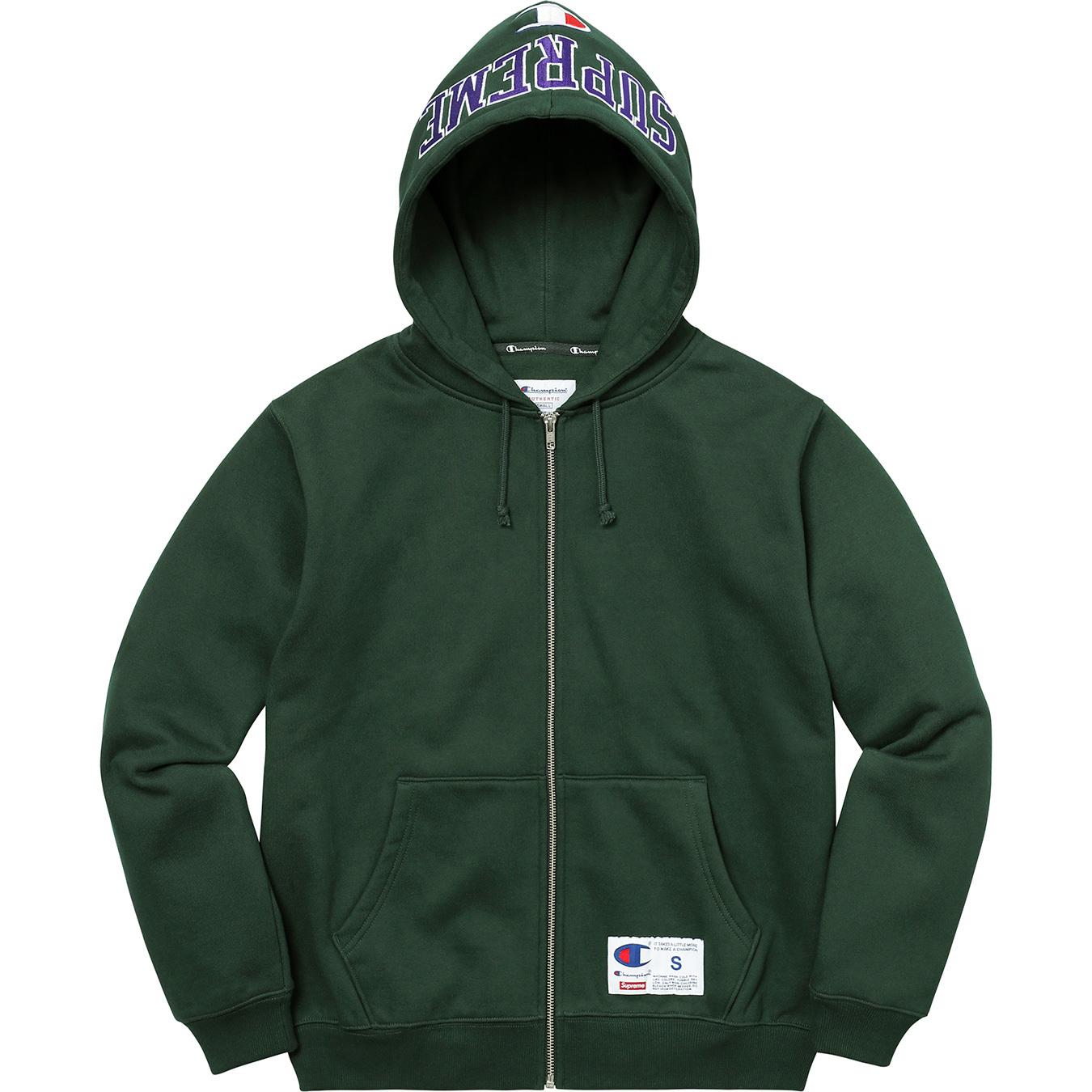 supreme champion arc logo zip up