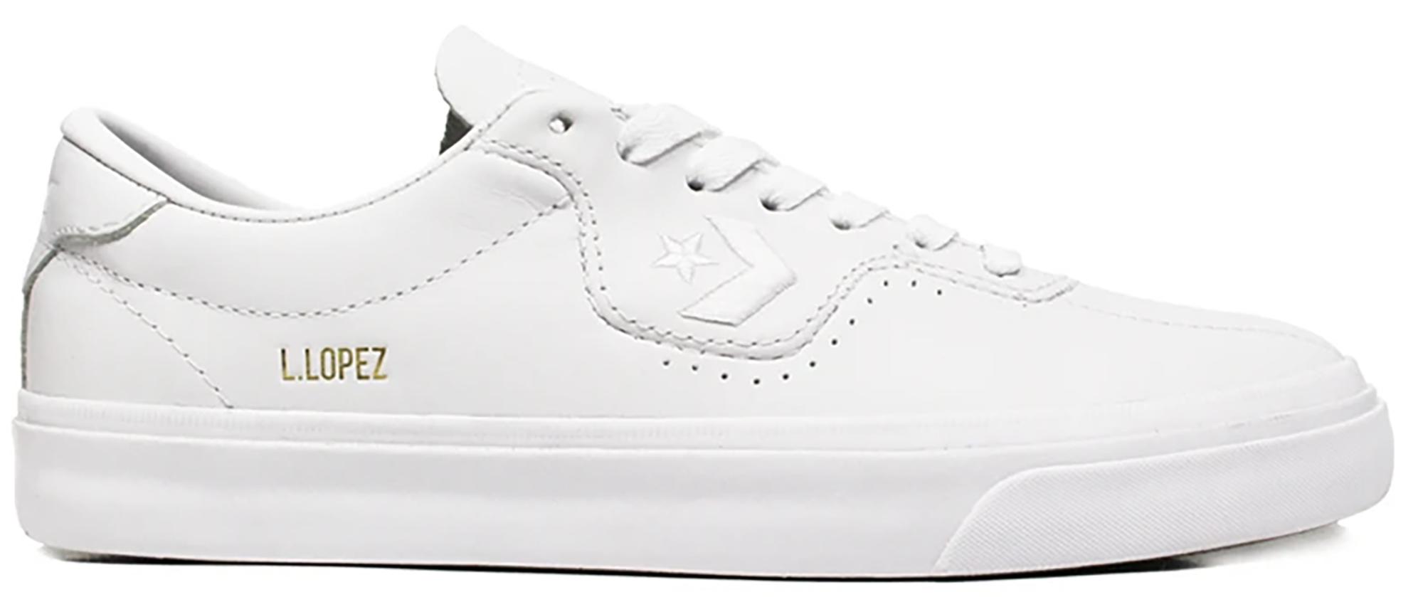 triple white converse