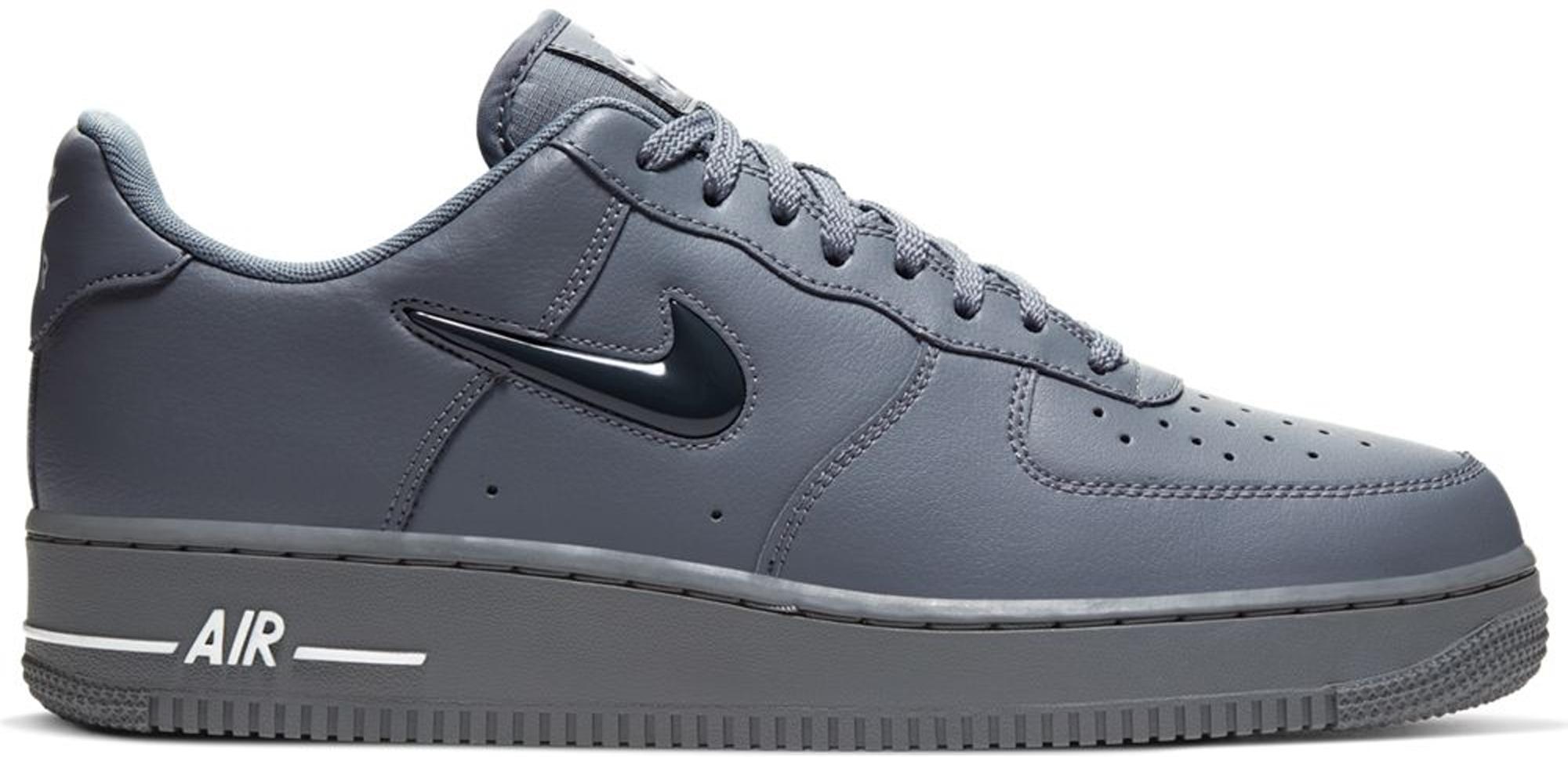 Nike Air Force 1 Low Jewel Wolf Grey Black in Grey for Men - Lyst