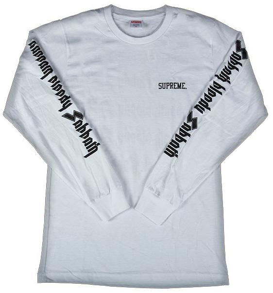 supreme black sabbath long sleeve