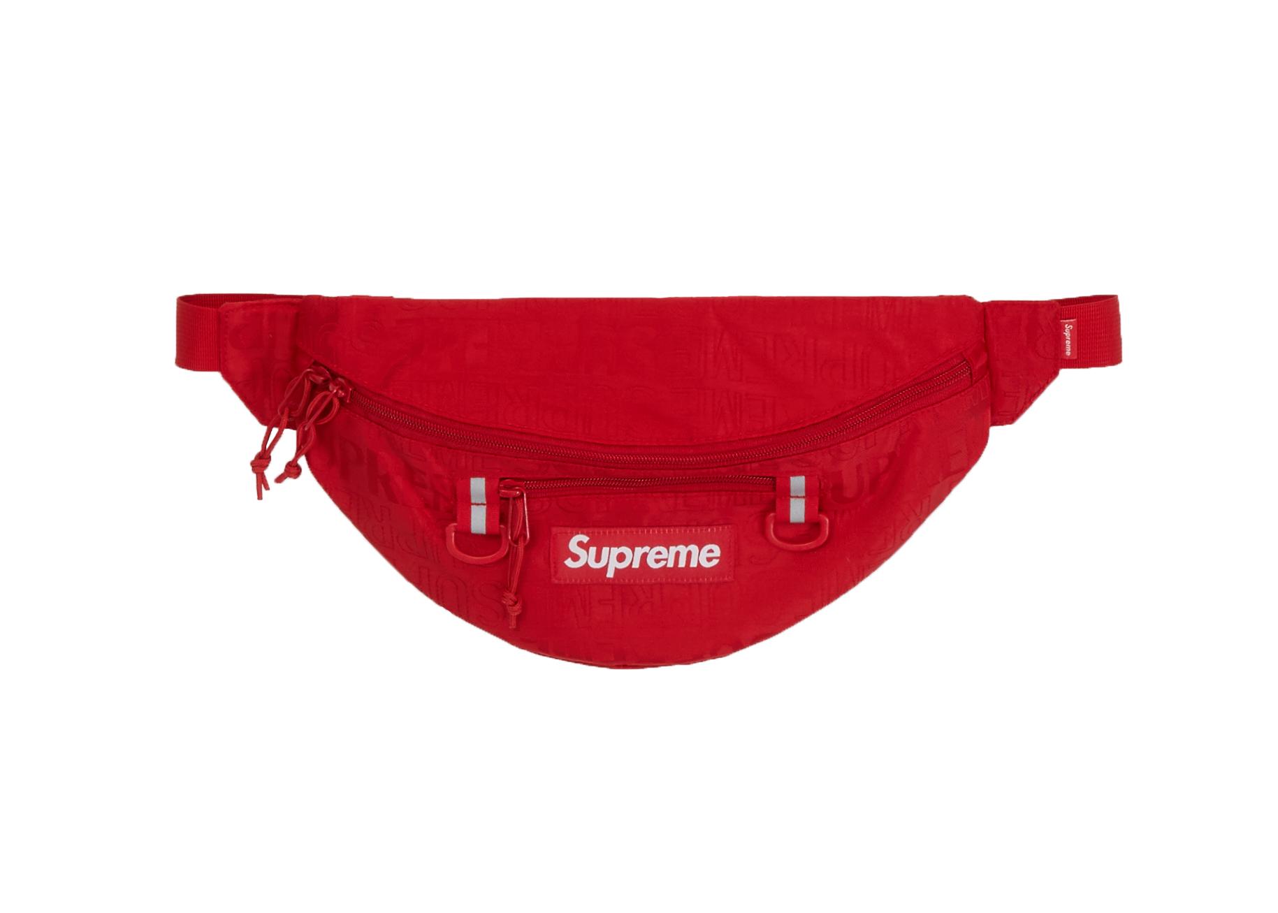 fanny pack supreme red