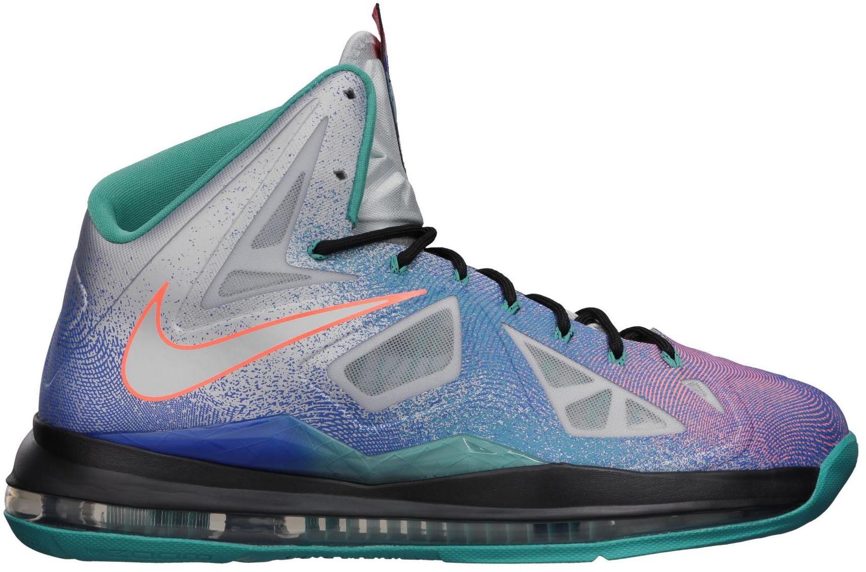 Nike Lebron X Re-entry in Blue for Men - Lyst