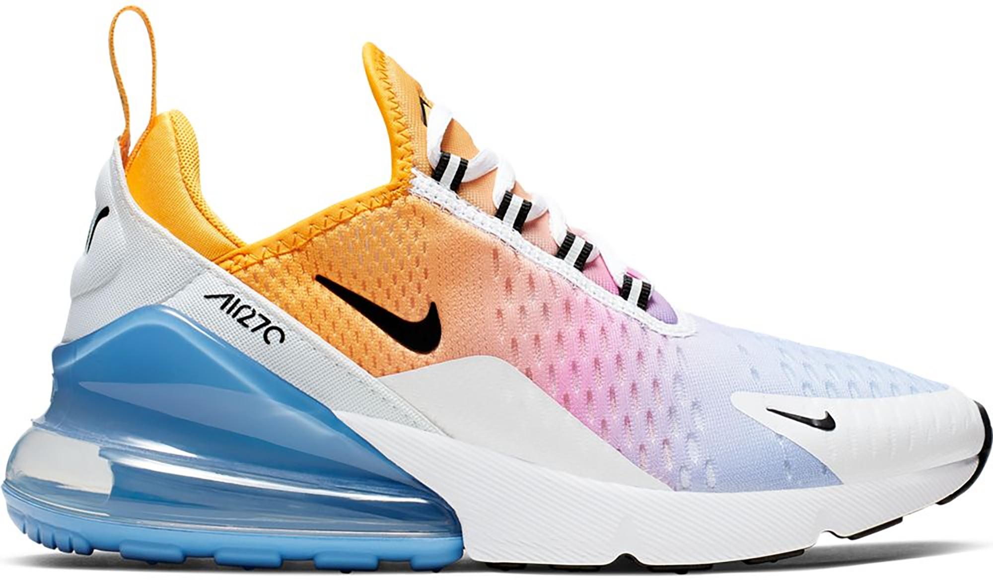 Nike Womens Air Max 270 Shoes - Size 5w in University Gold/Black-University  (White) - Save 91% - Lyst