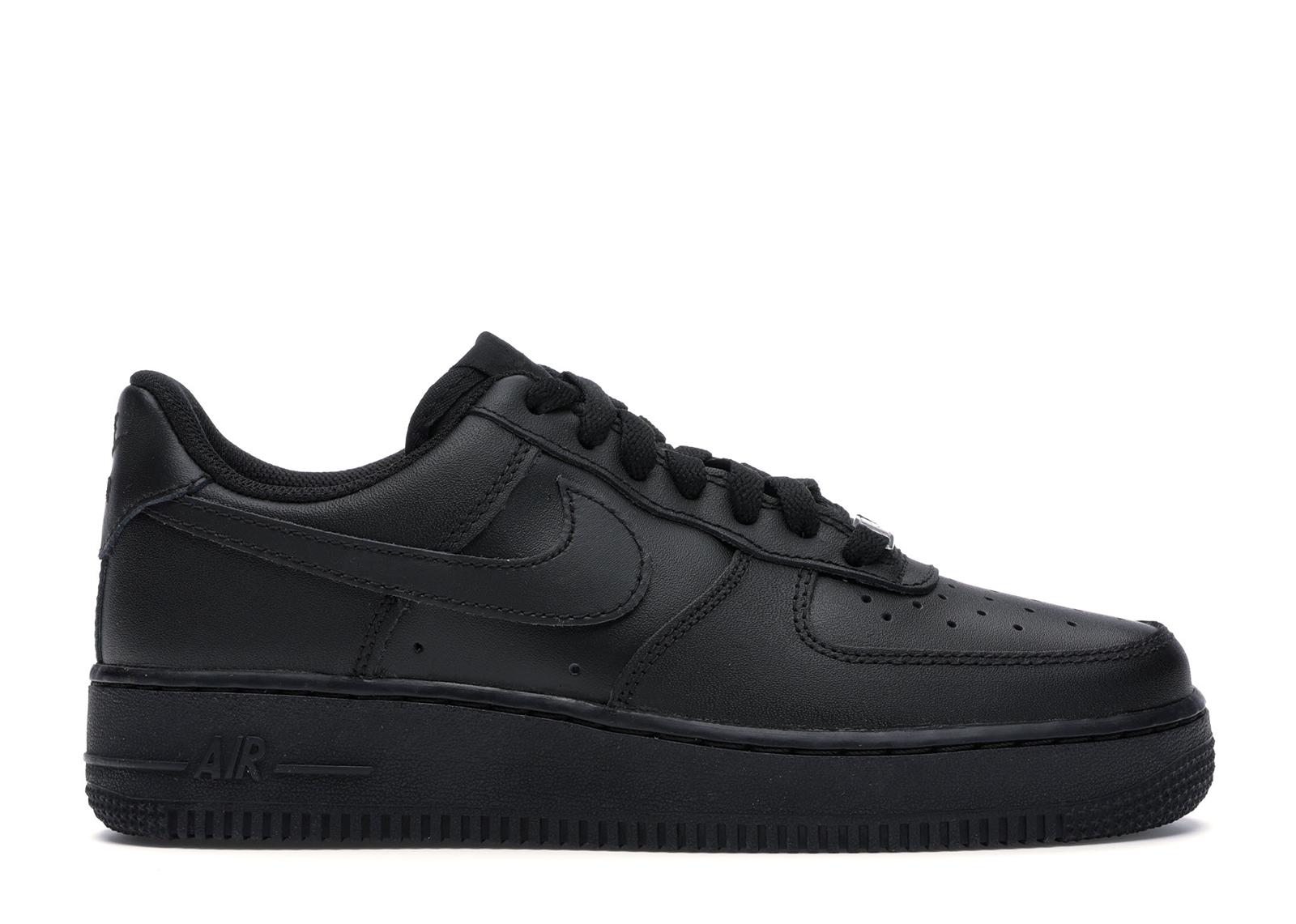 all black af1 low