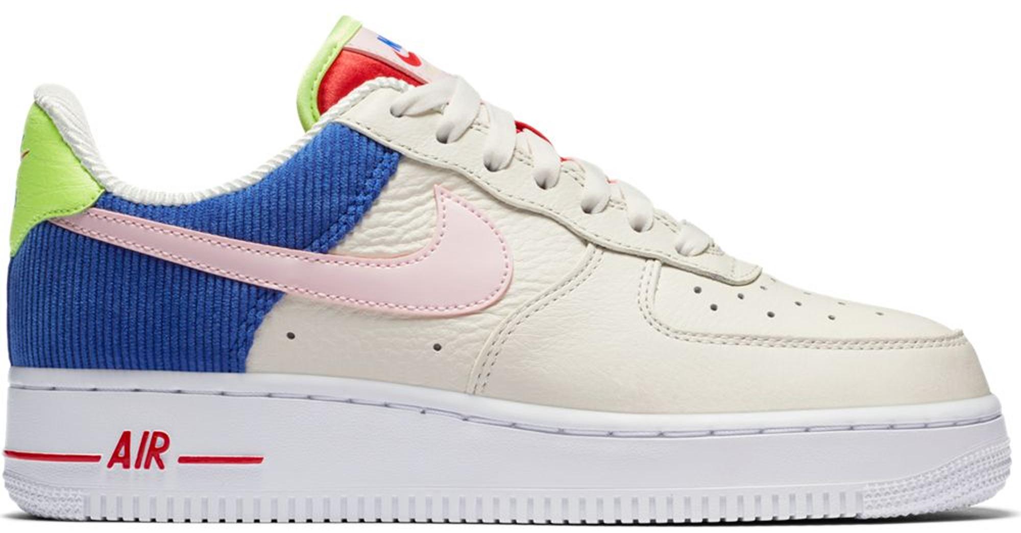 nike air force 1 sail arctic pink