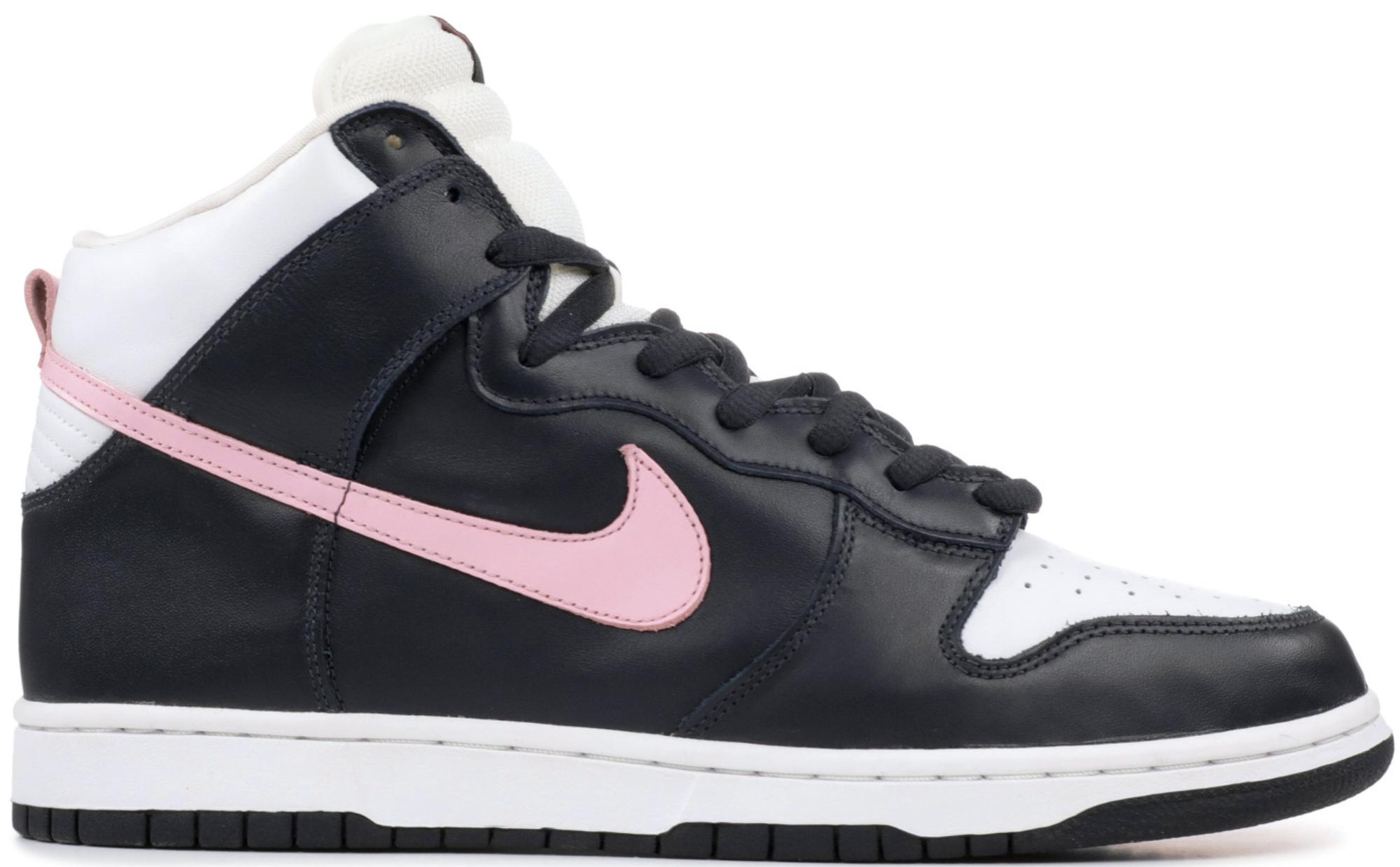 nike dunk sb high chocolate pink
