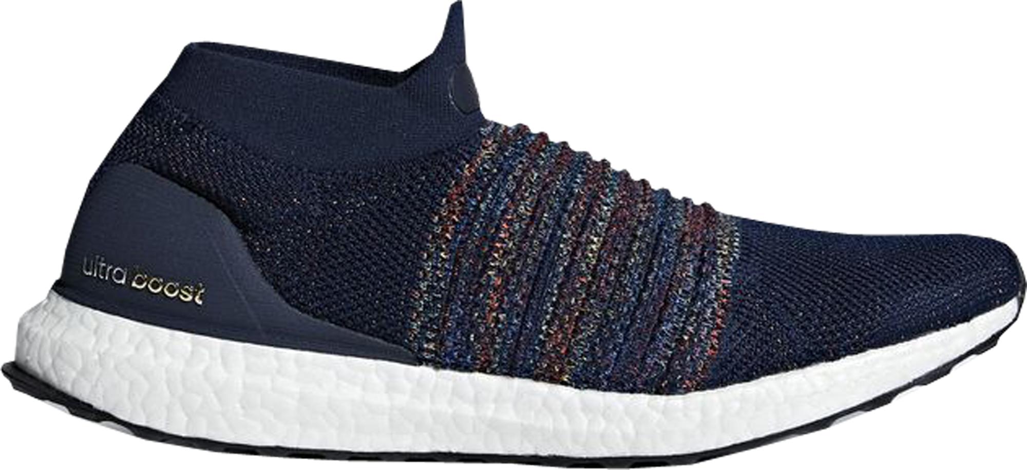 ultra boost laceless navy blue