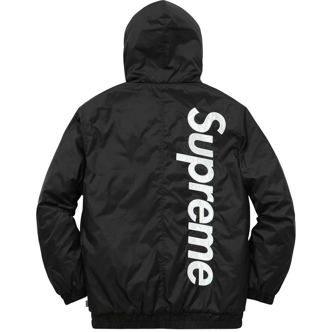 supreme hooded sideline jacket