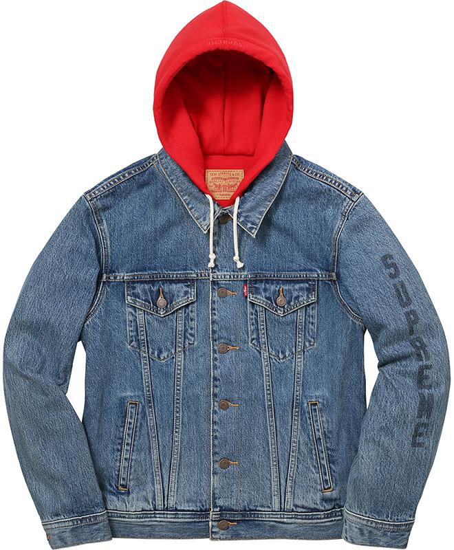 levi's hooded trucker jacket