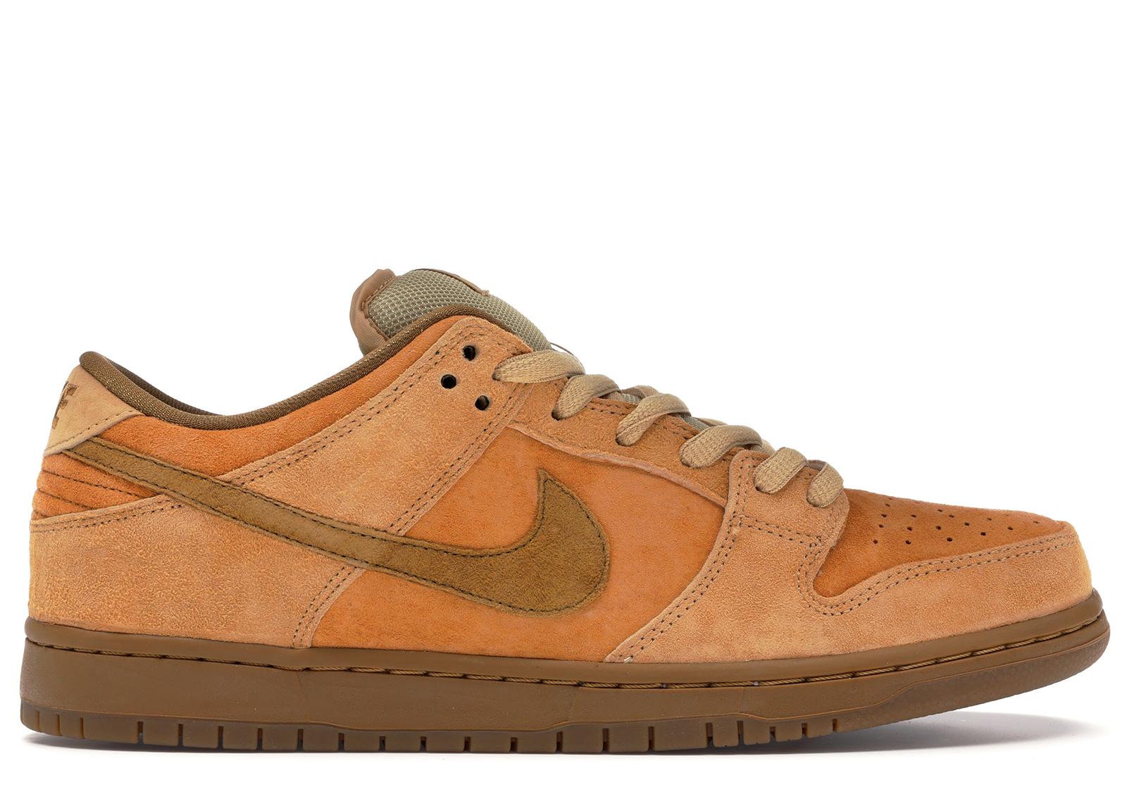 low top brown dunks