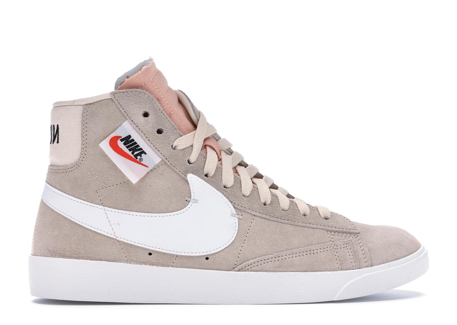 womens blazer mid rebel off white