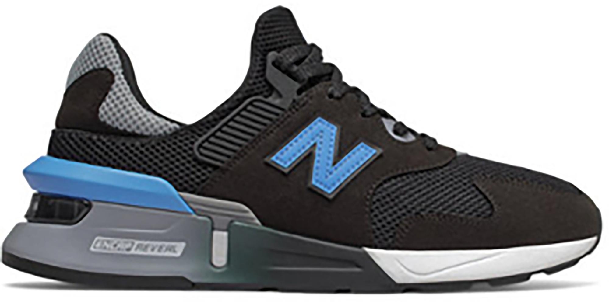 new balance 997s black red