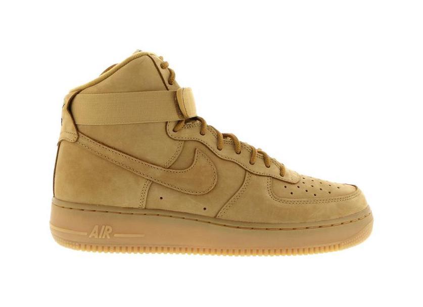 air force 1 high top wheat