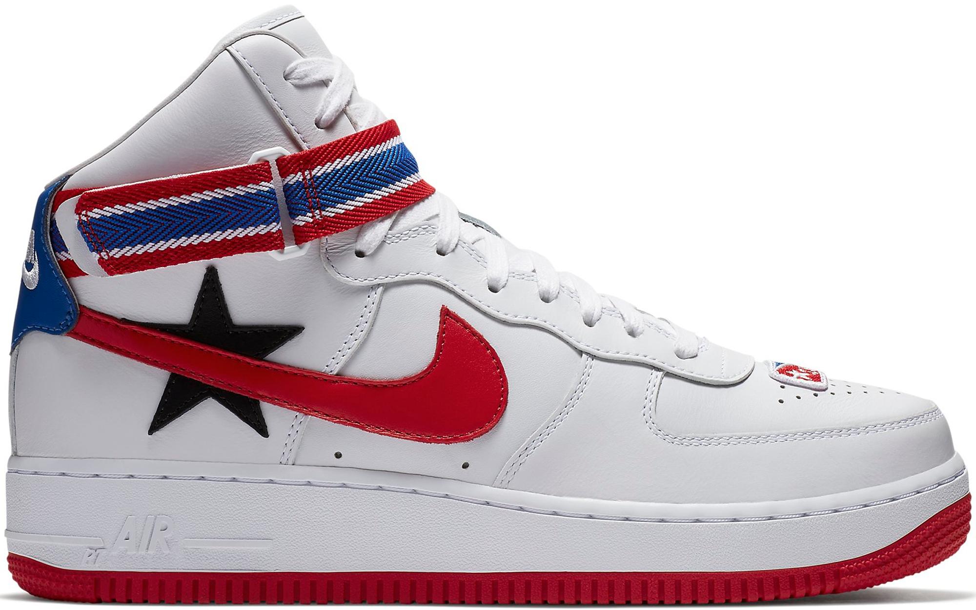 Nike Leather Air Force 1 High Riccardo Tisci Victorious Minotaurs White ...