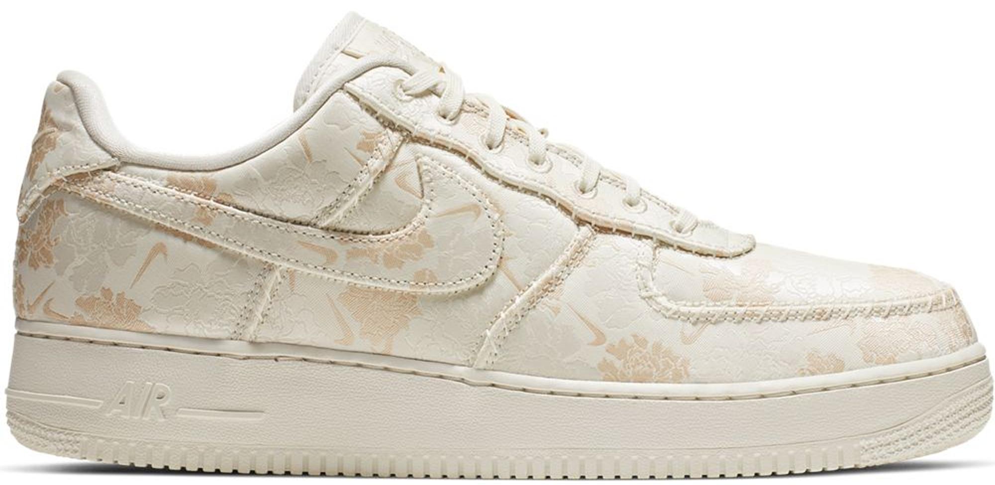 Nike Air Force 1 Low Satin Floral Pale 