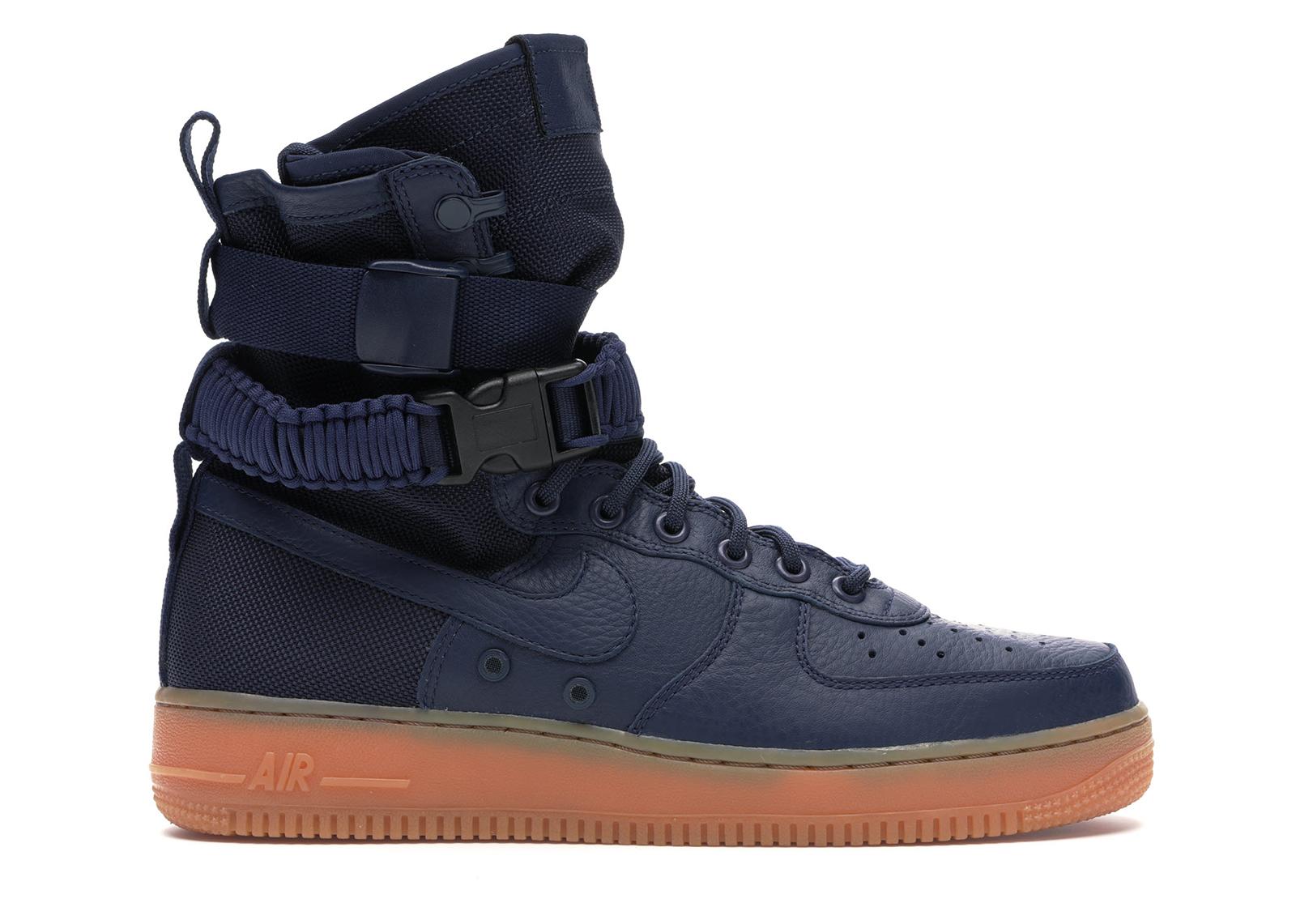 nike sf air force 1 mid blue