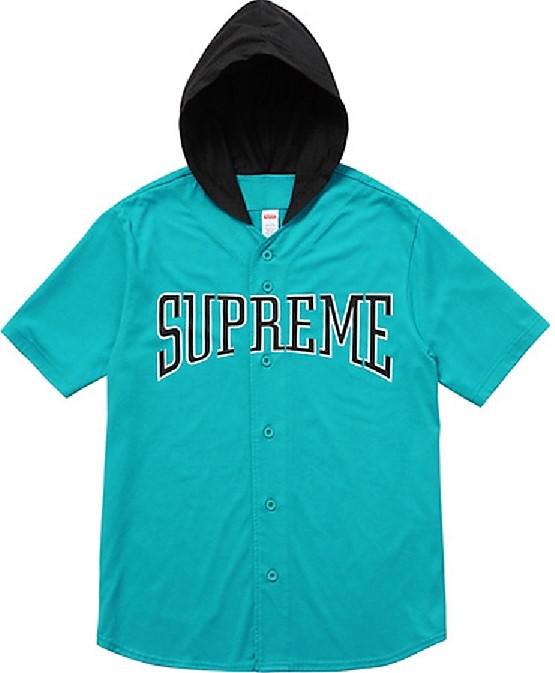 supreme baseball hoodie