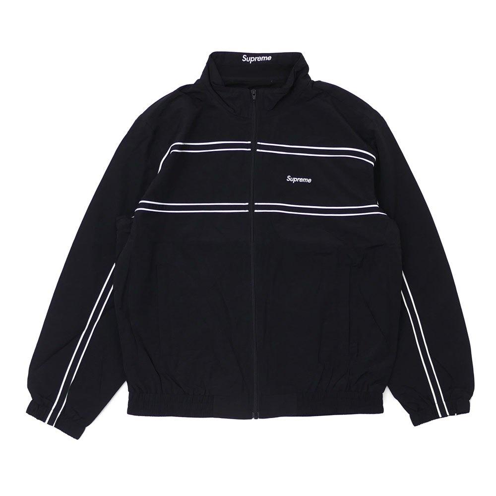 Supreme Piping Track Jacket in Black for Men - Lyst
