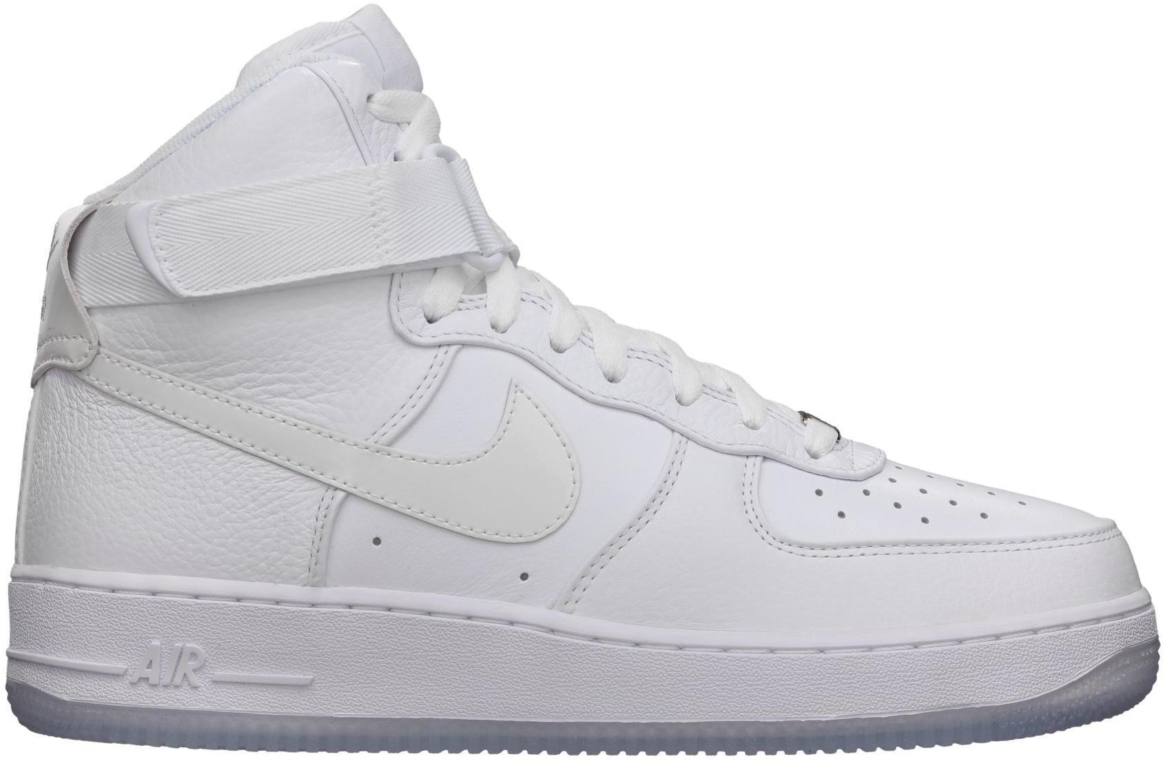 Nike Air Force 1 High Triple White Ice for Men - Lyst