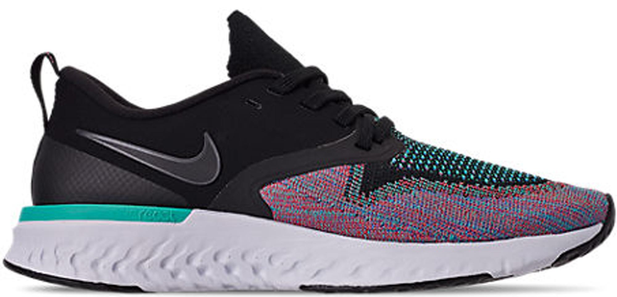 nike epic react flyknit 2 black ember glow