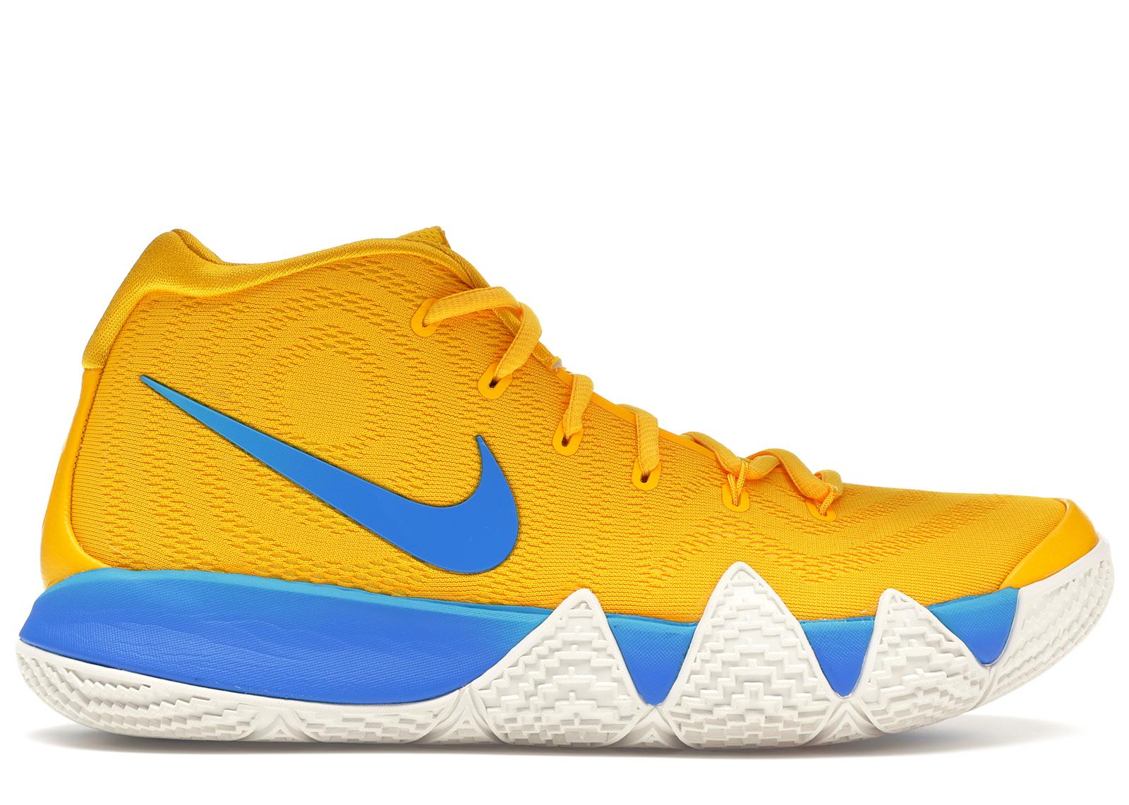 Nike Kyrie 4 'kix' in Yellow for Men - Lyst