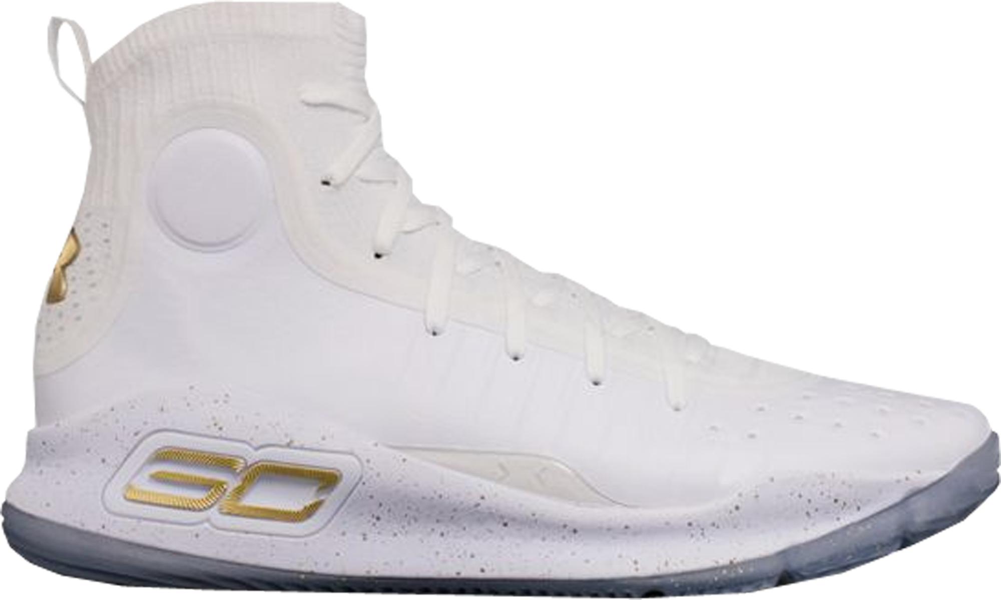 Under Armour Curry 4 White Gold for Men 