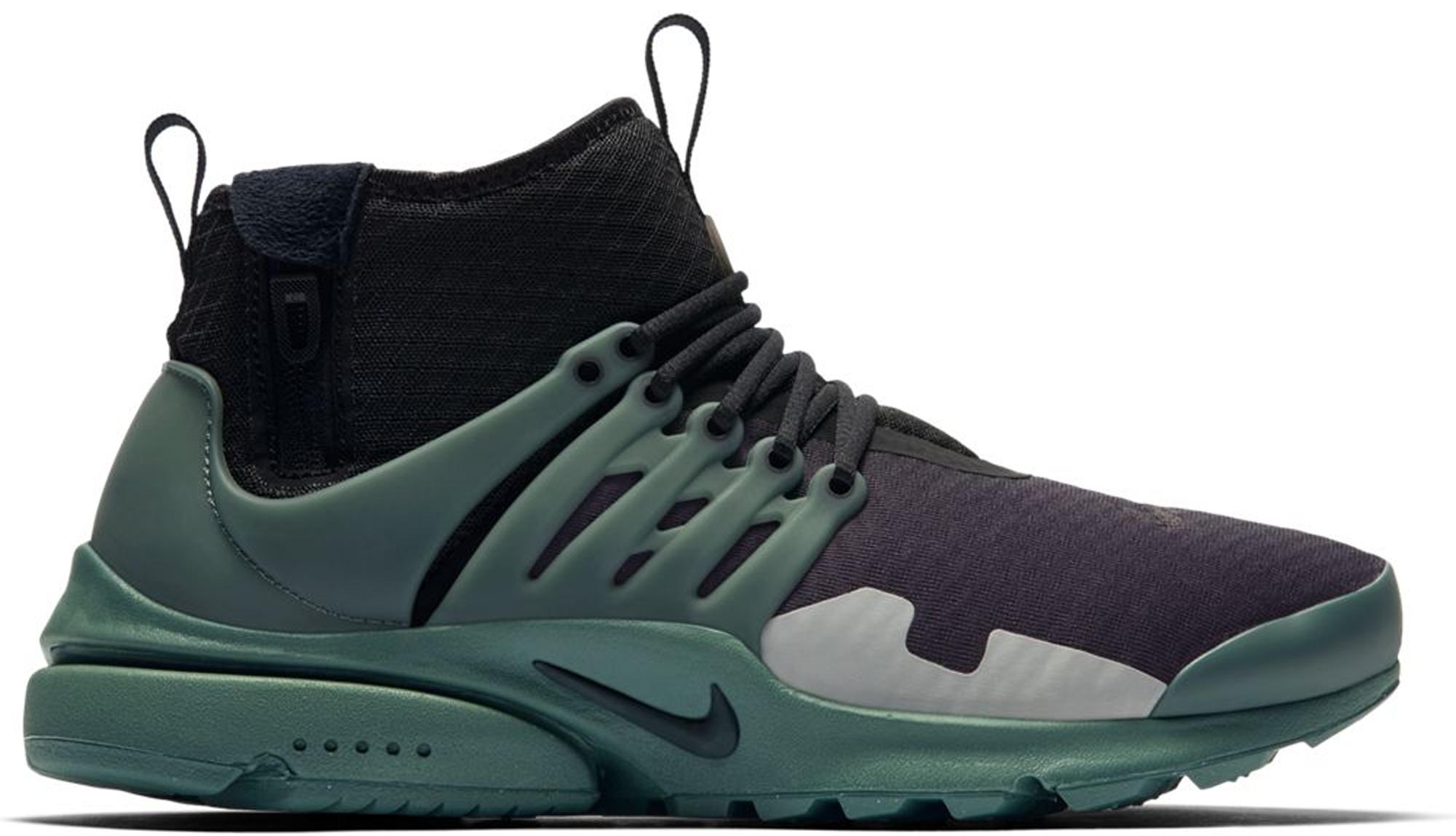 nike presto green shoes