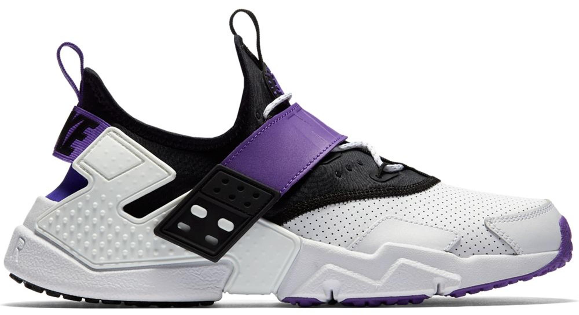 Nike Air Huarache Drift White Black Hyper Grape For Men Lyst