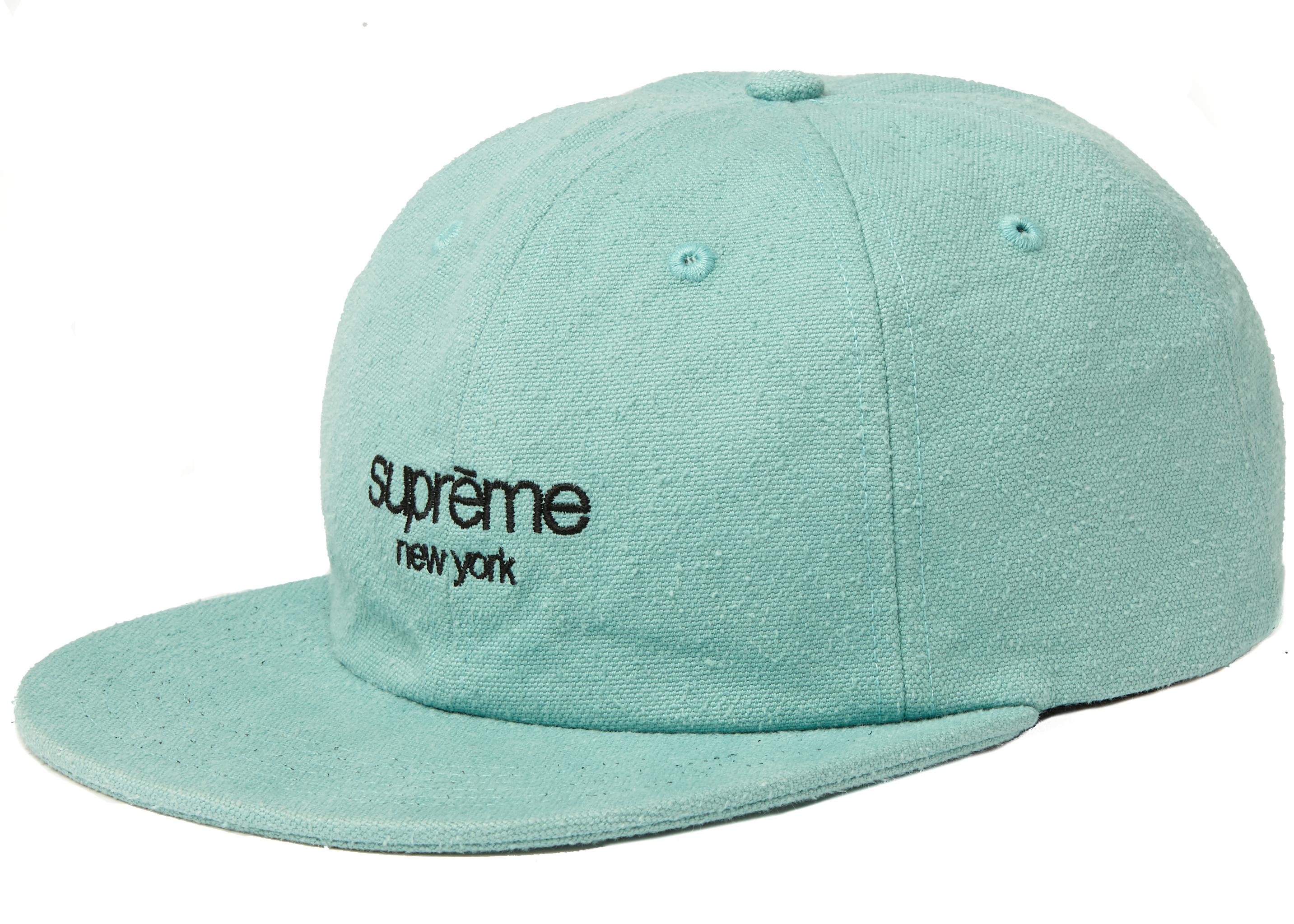 teal supreme hat