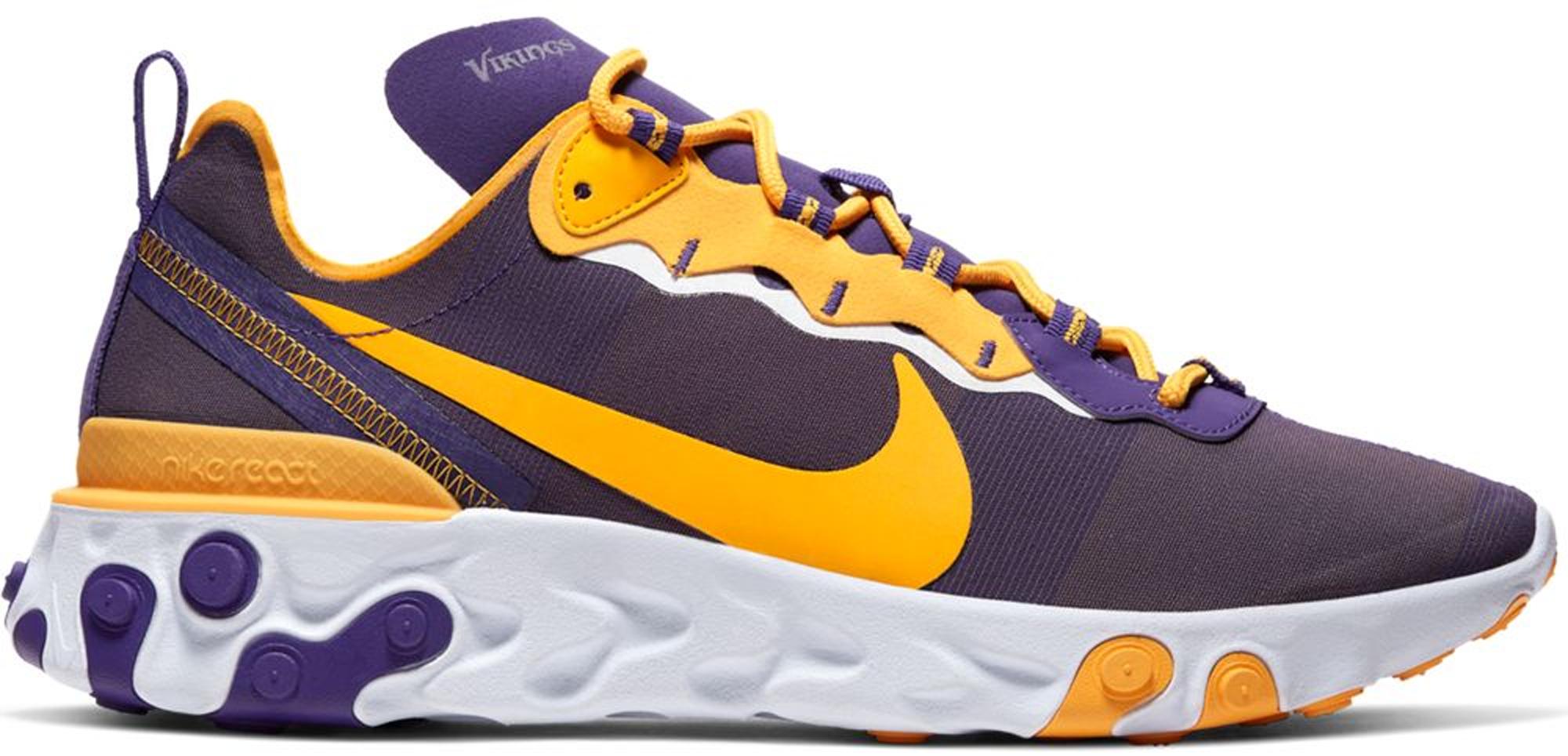 nike vikings shoes