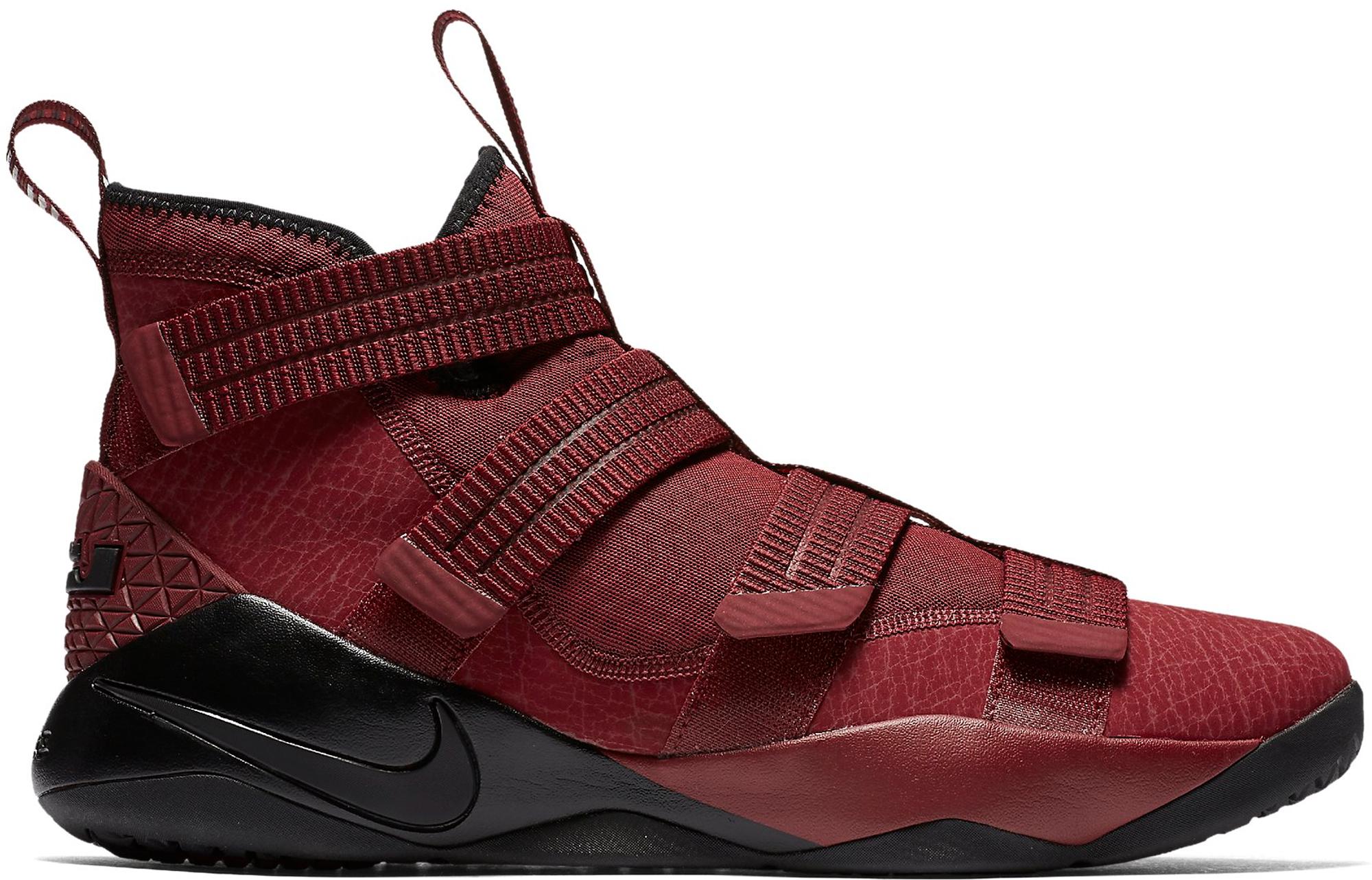lebron soldier maroon