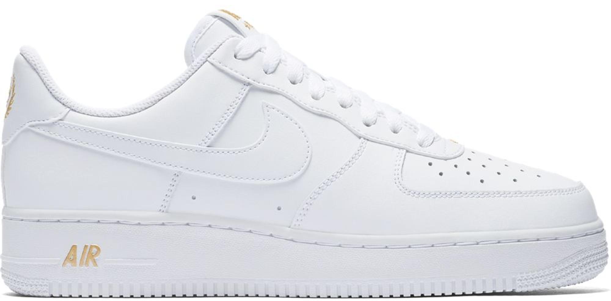 air force 1 crest logo white