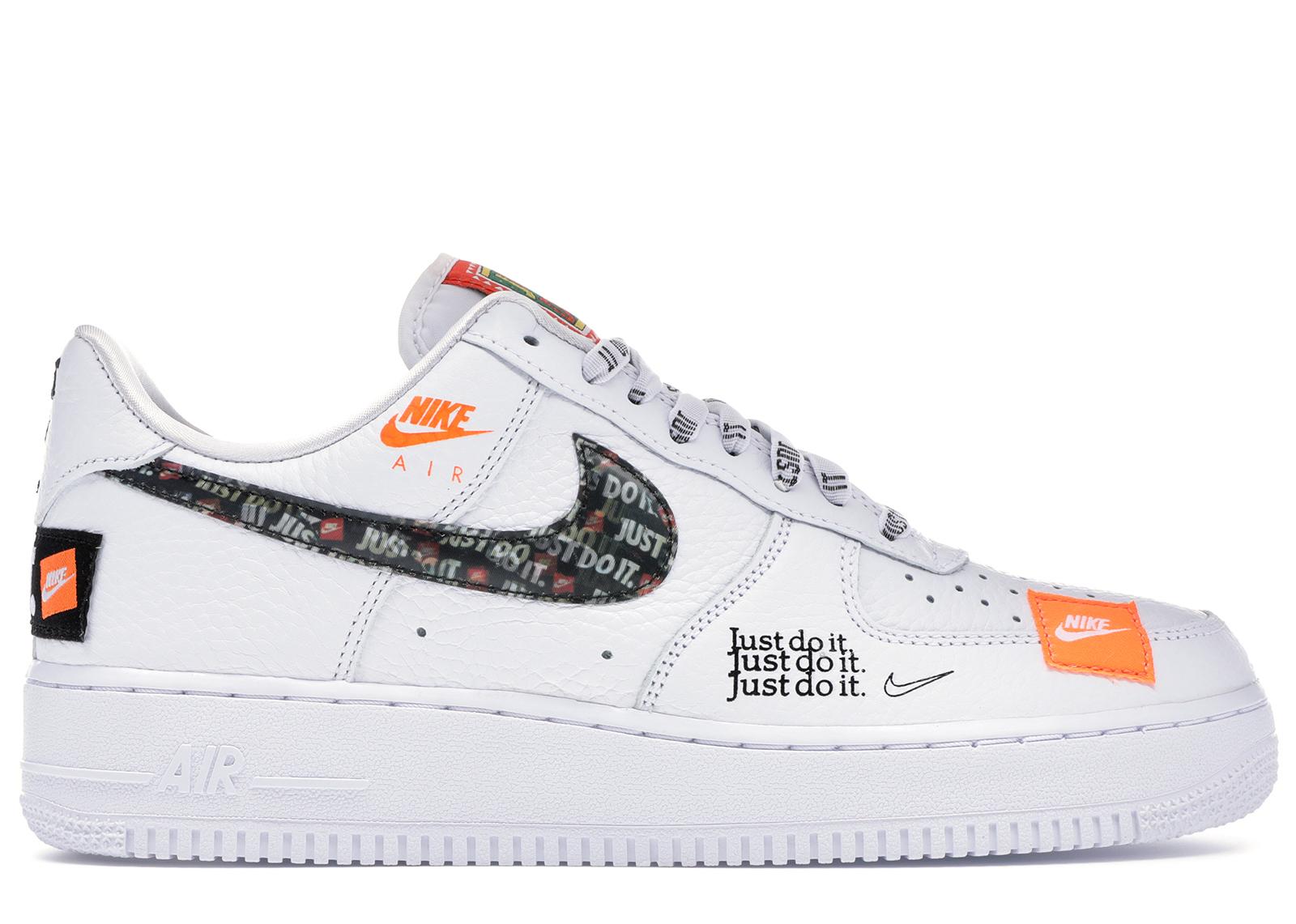 air force 1 low 07 prm just do it white