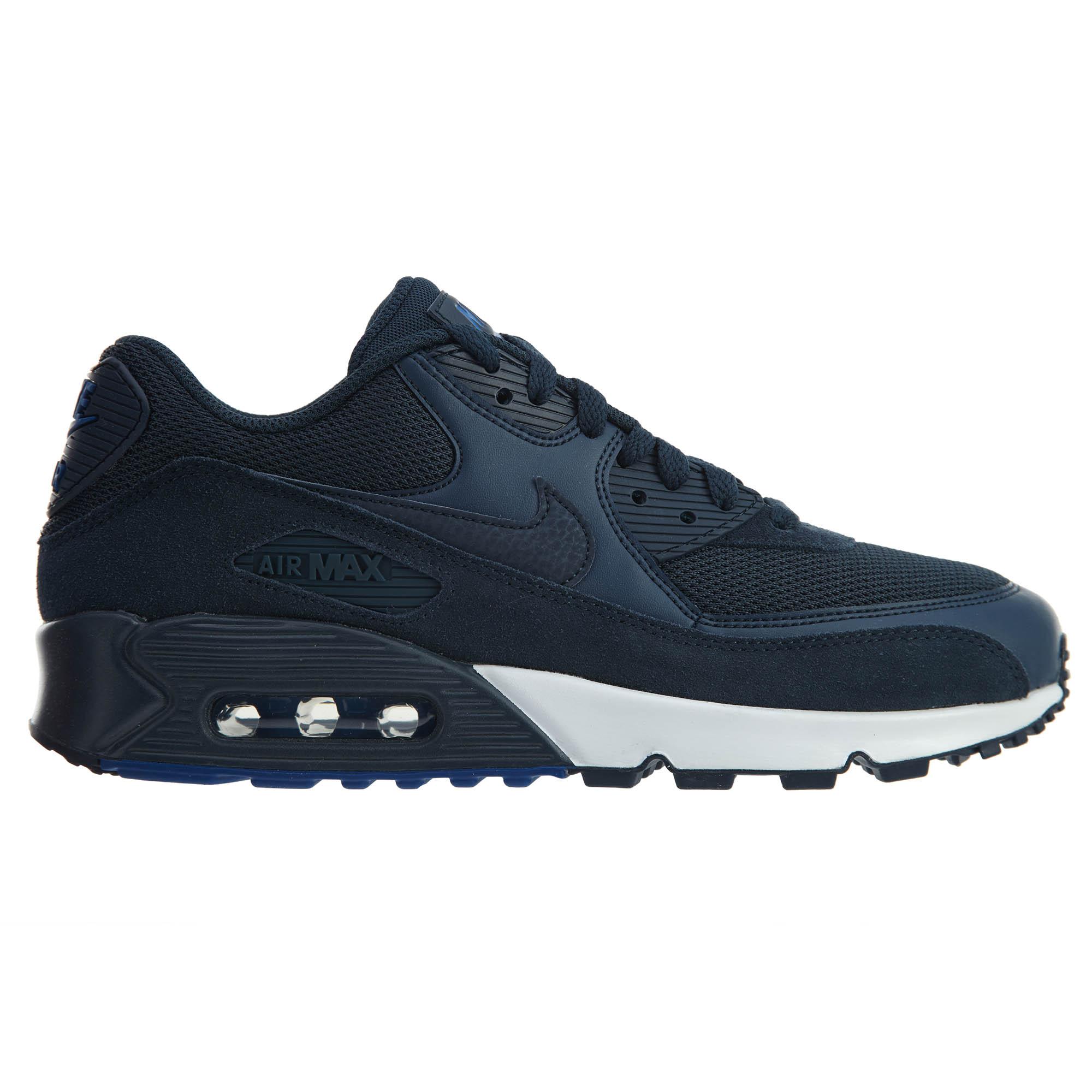 men navy blue air max