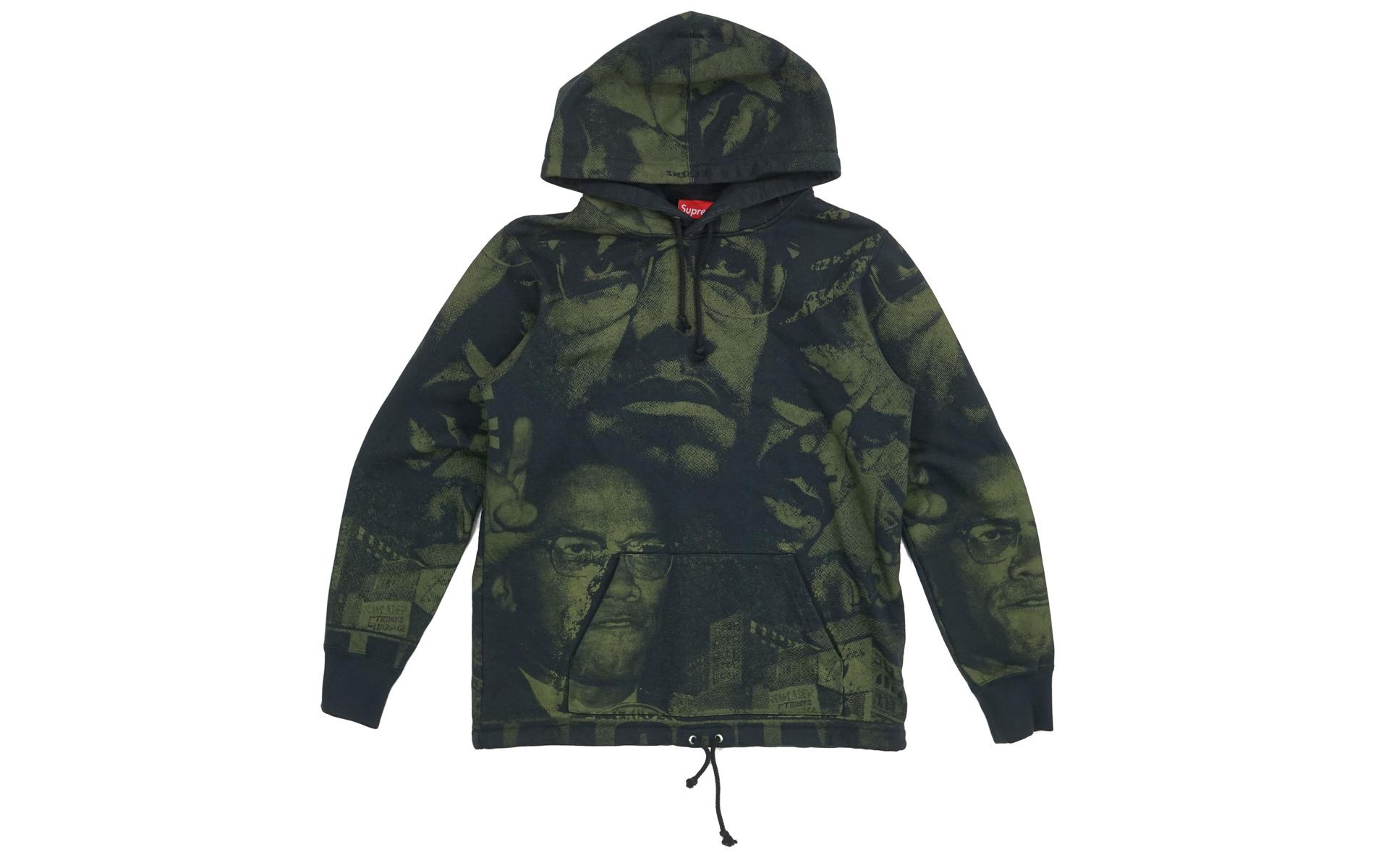 supreme malcolm x hoodie