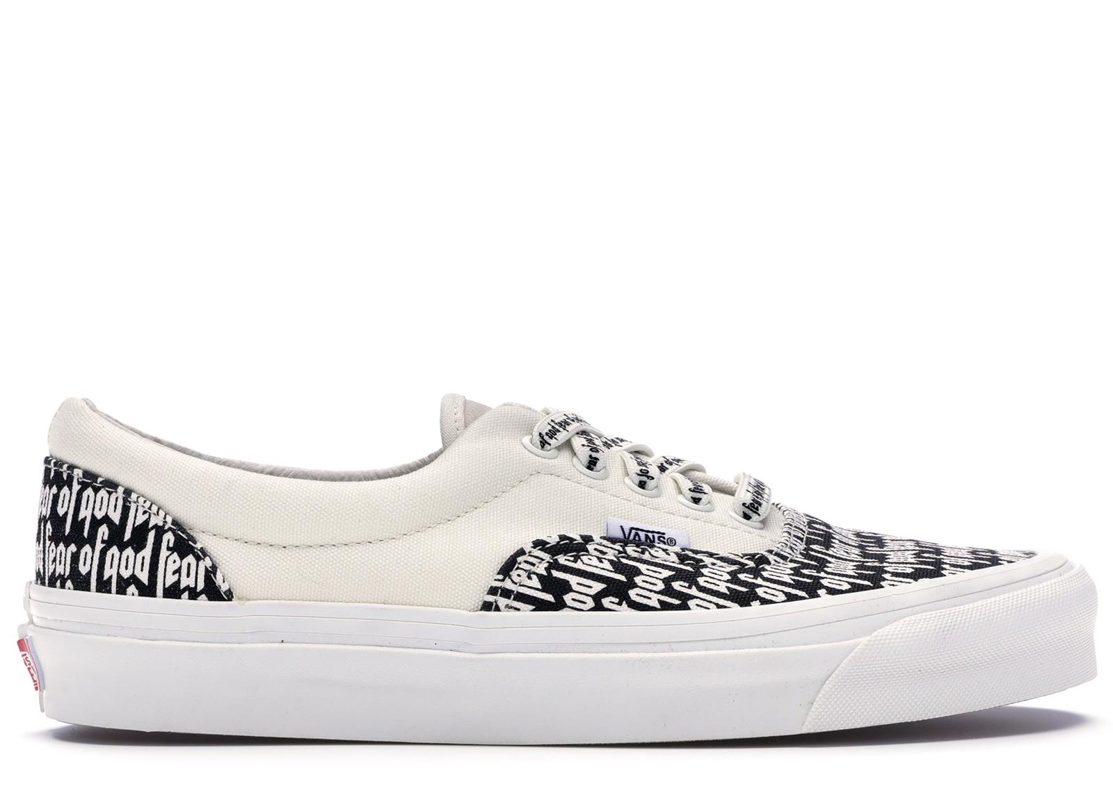 vans era fear of god