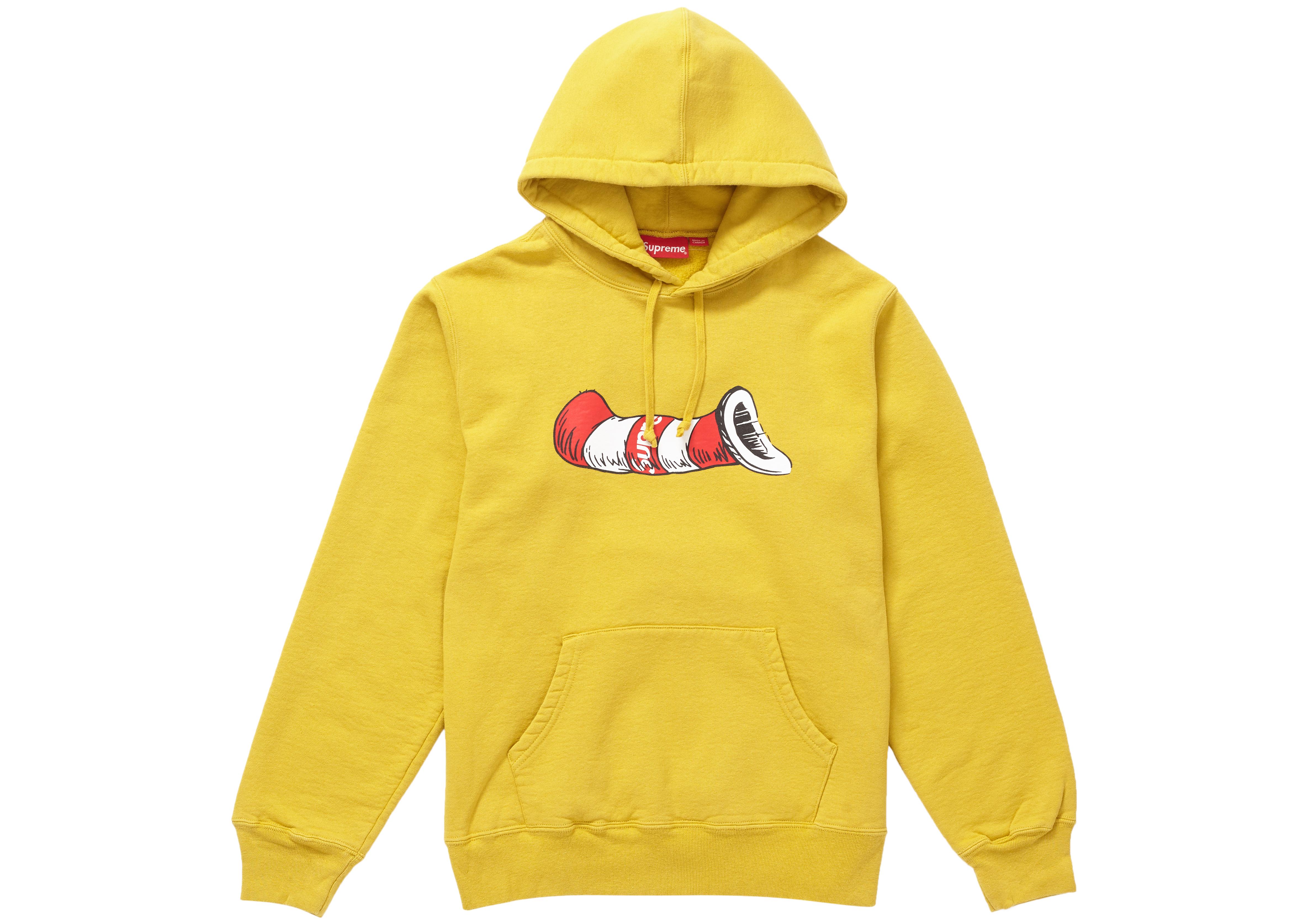 supreme mustard hoodie