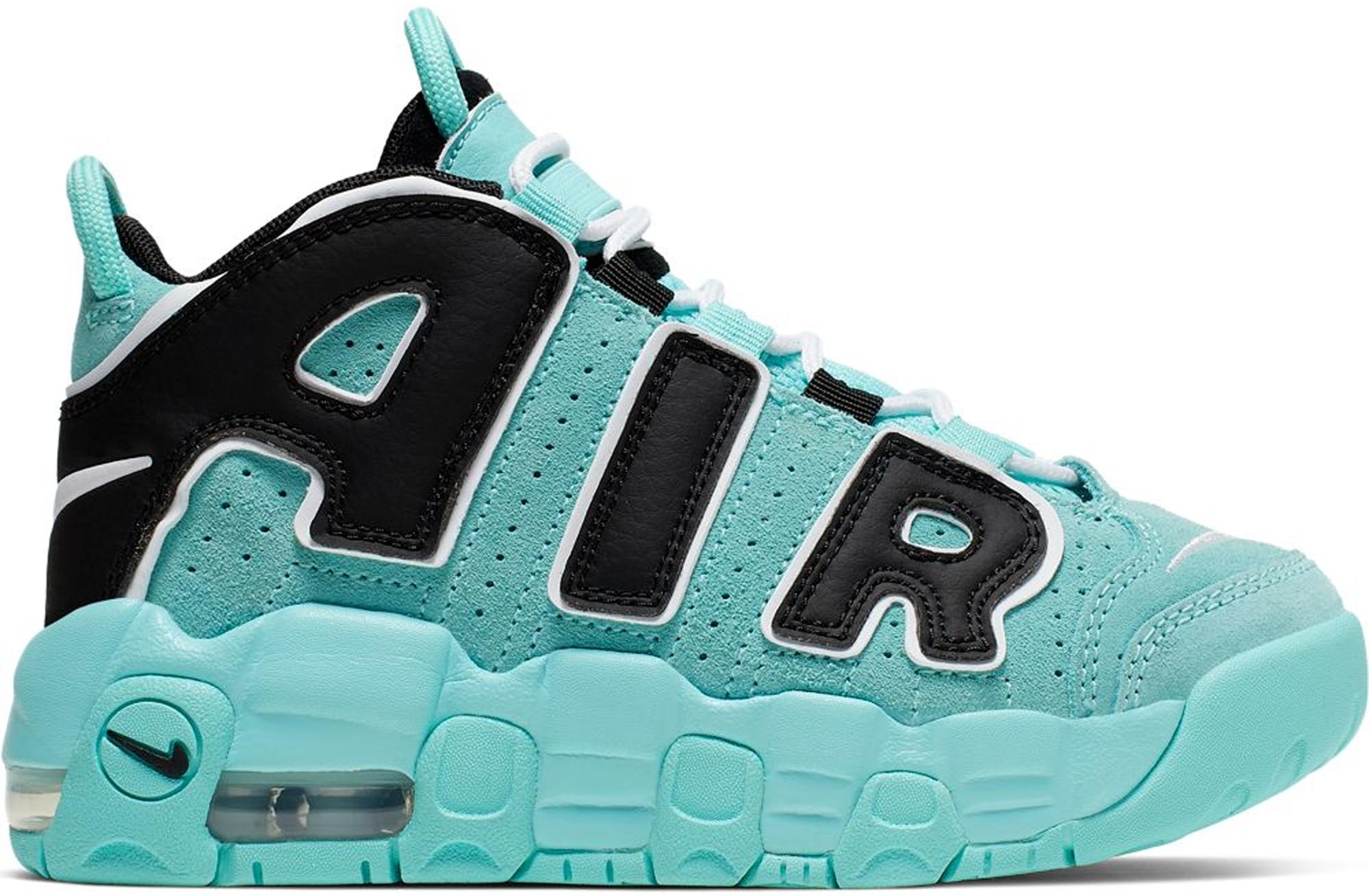 uptempo aqua blue