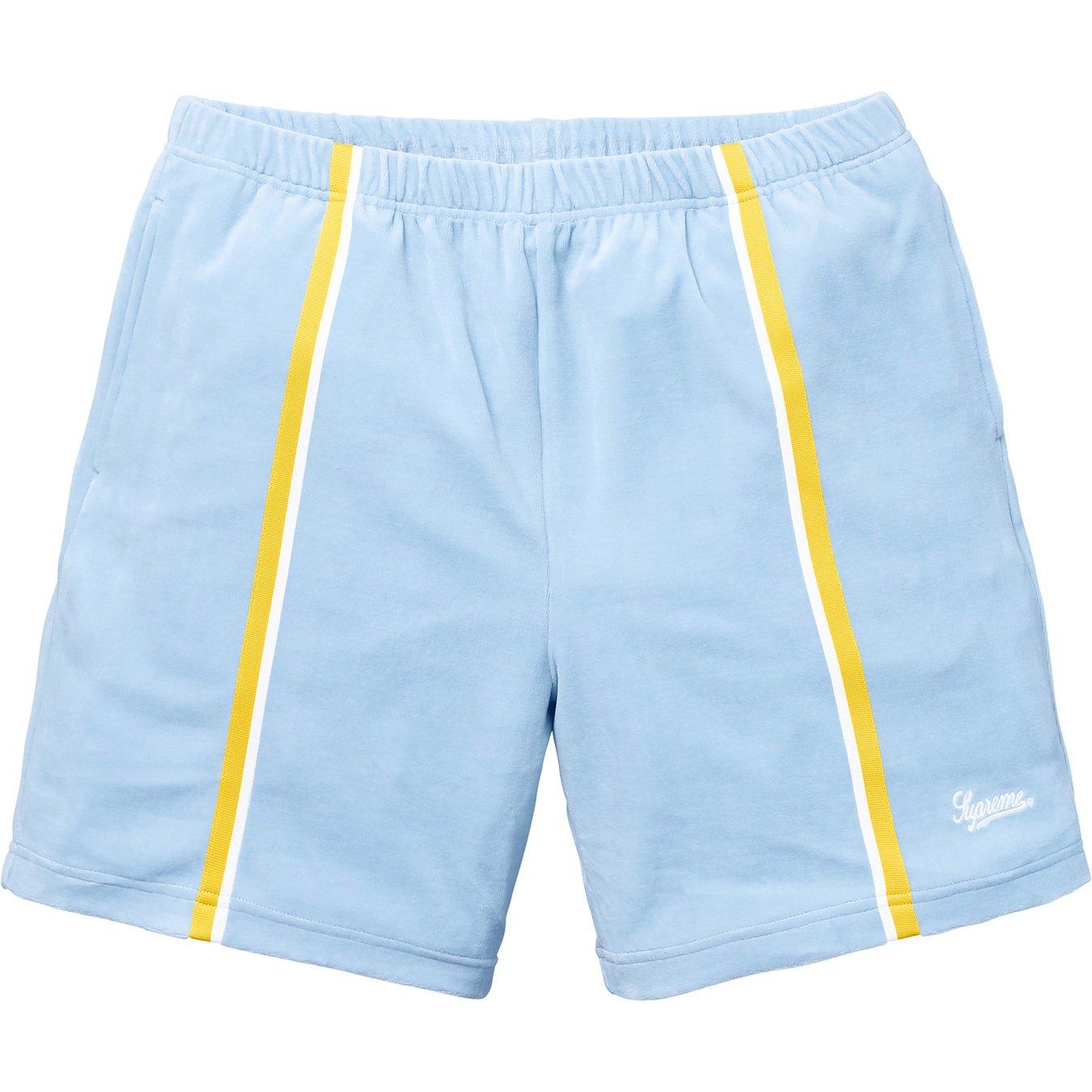 supreme velour shorts