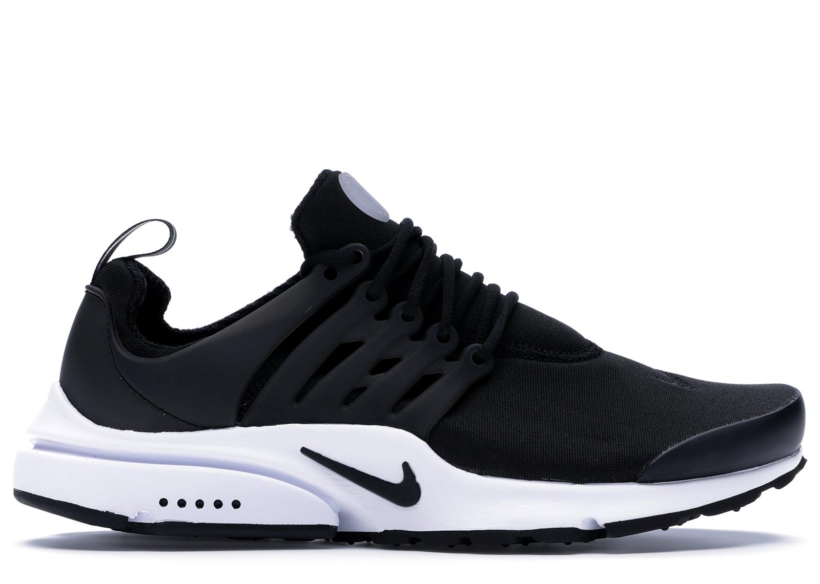 nike presto essential black white
