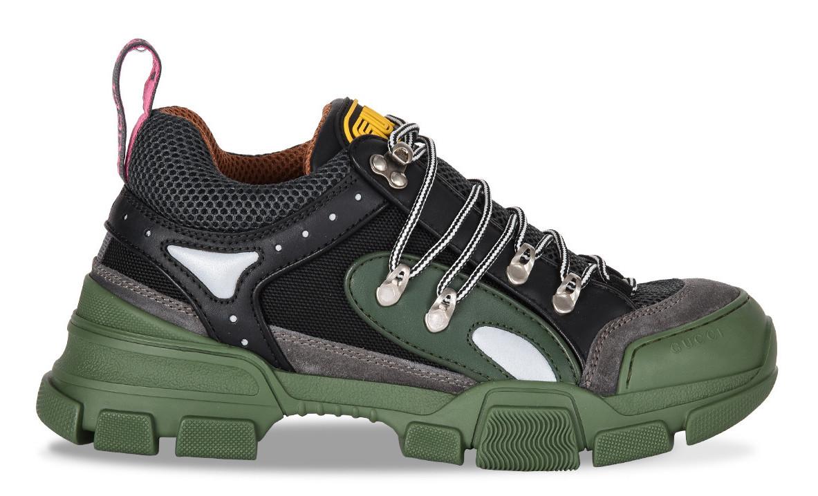 gucci green flashtrek