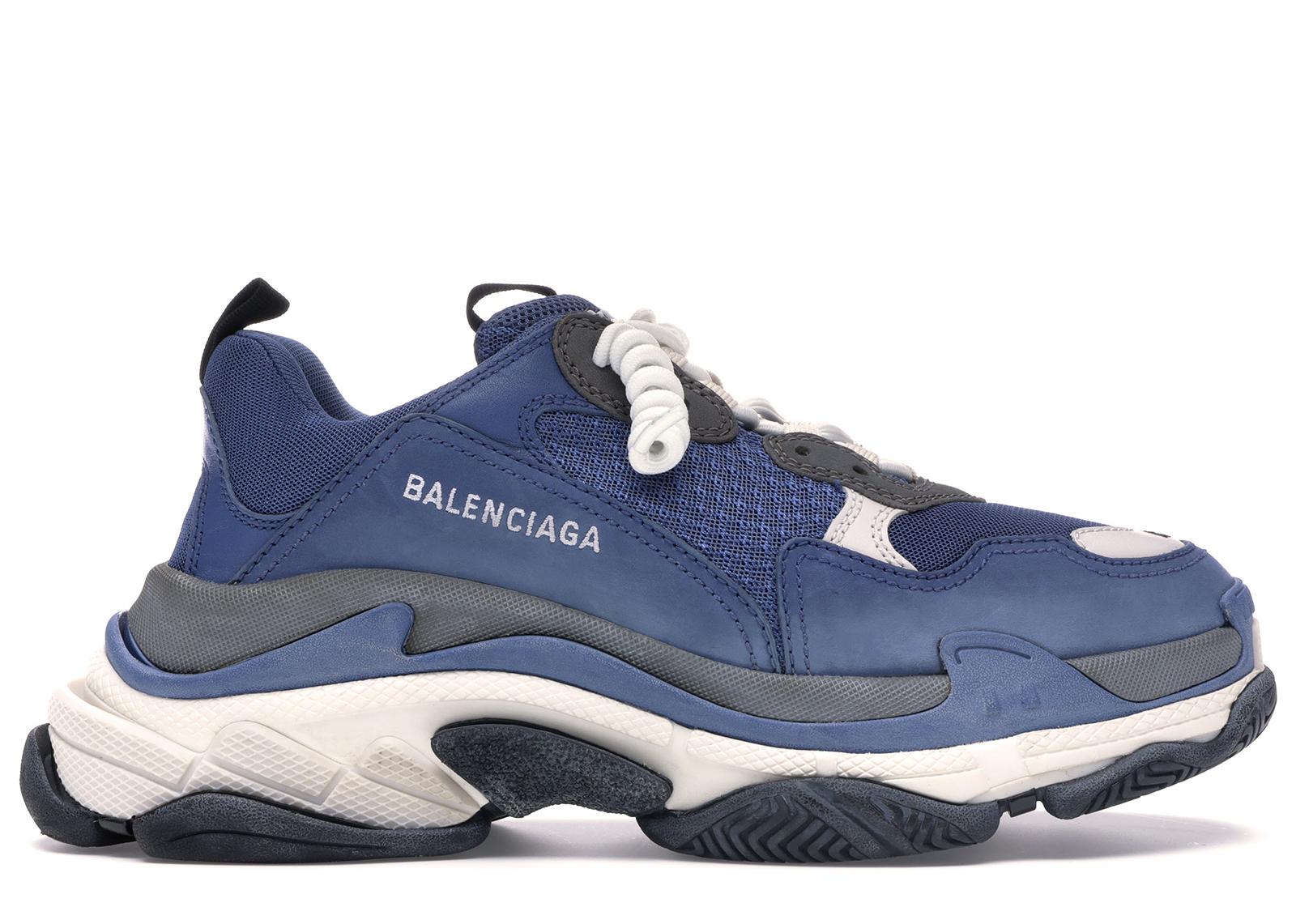 Balenciaga Triple S clear sole verte Sold out Vinted