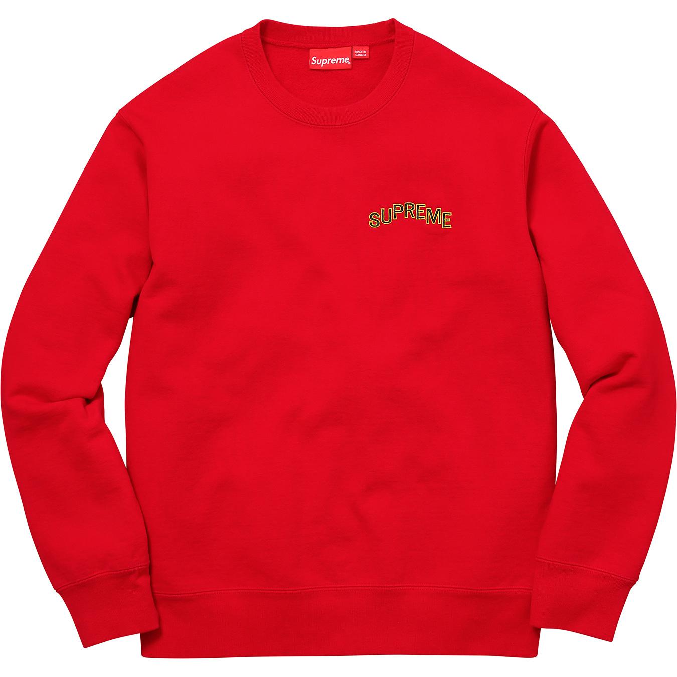 supreme step arc crewneck