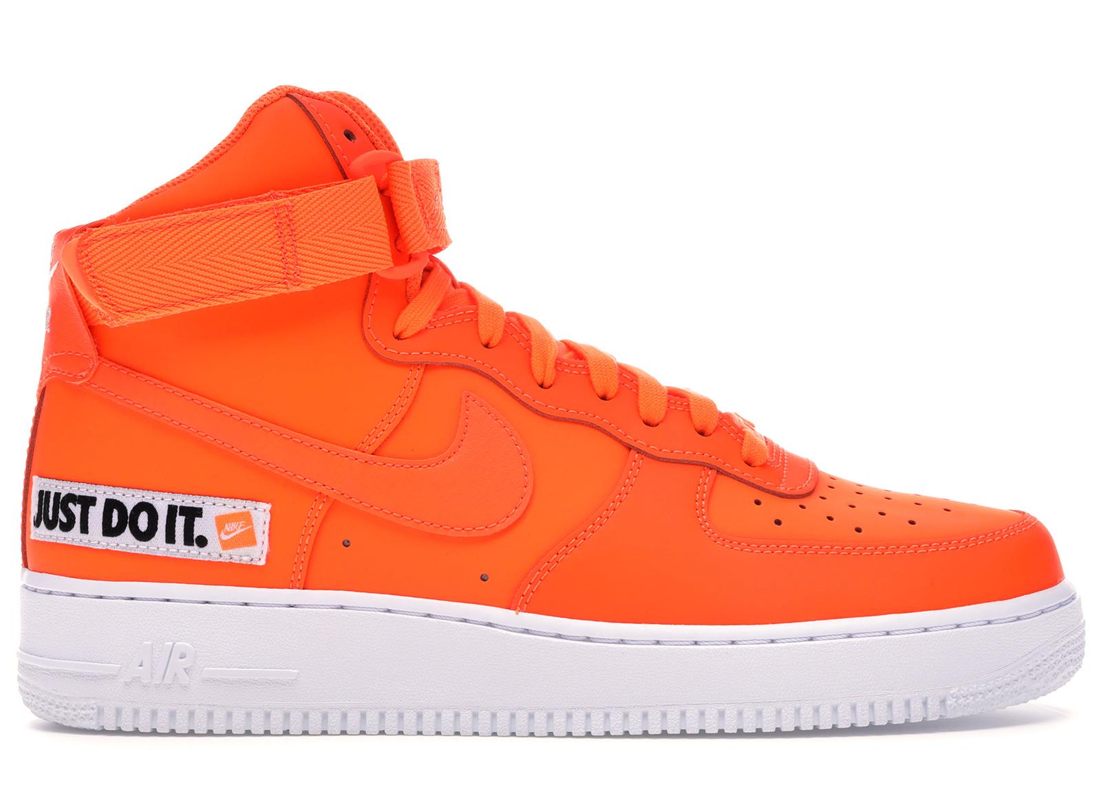 Air Force 1 High Just Do It Pack Orange 