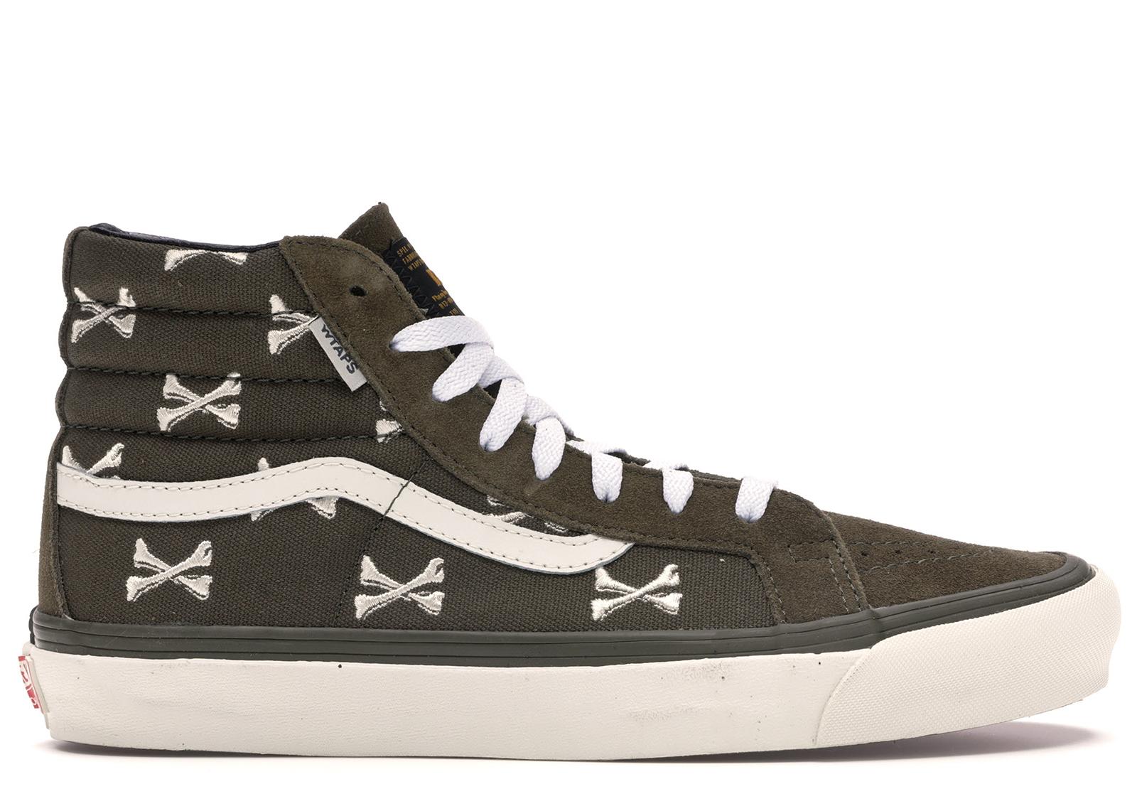 vans sk8 hi olive