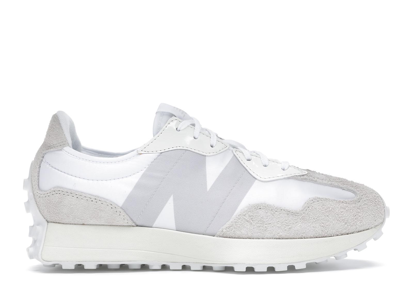 new balance 327 white moonbeam